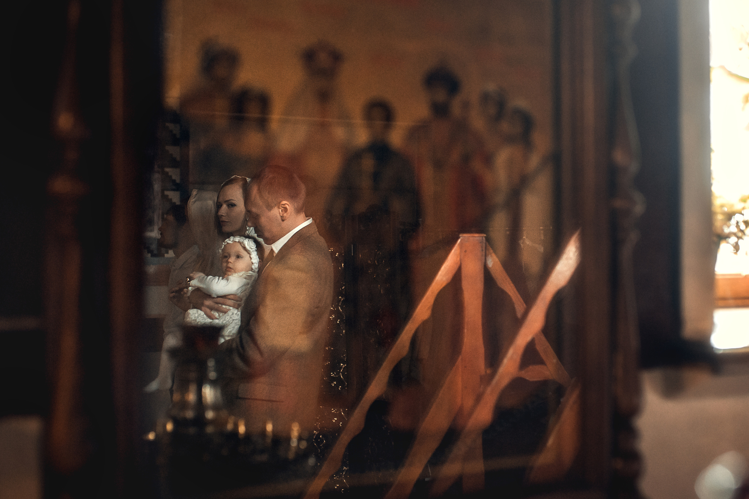 Крещение Мелании. Храм Петра и Павла на Яузе. Фотограф на Крещение в Москве Ткач Елена