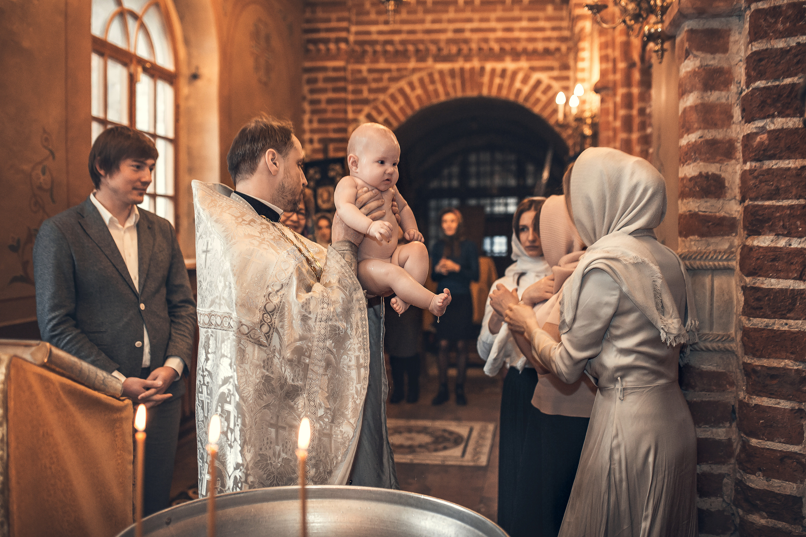 Таинство Крещения. Фотограф на Крещение в Москве Ткач Елена