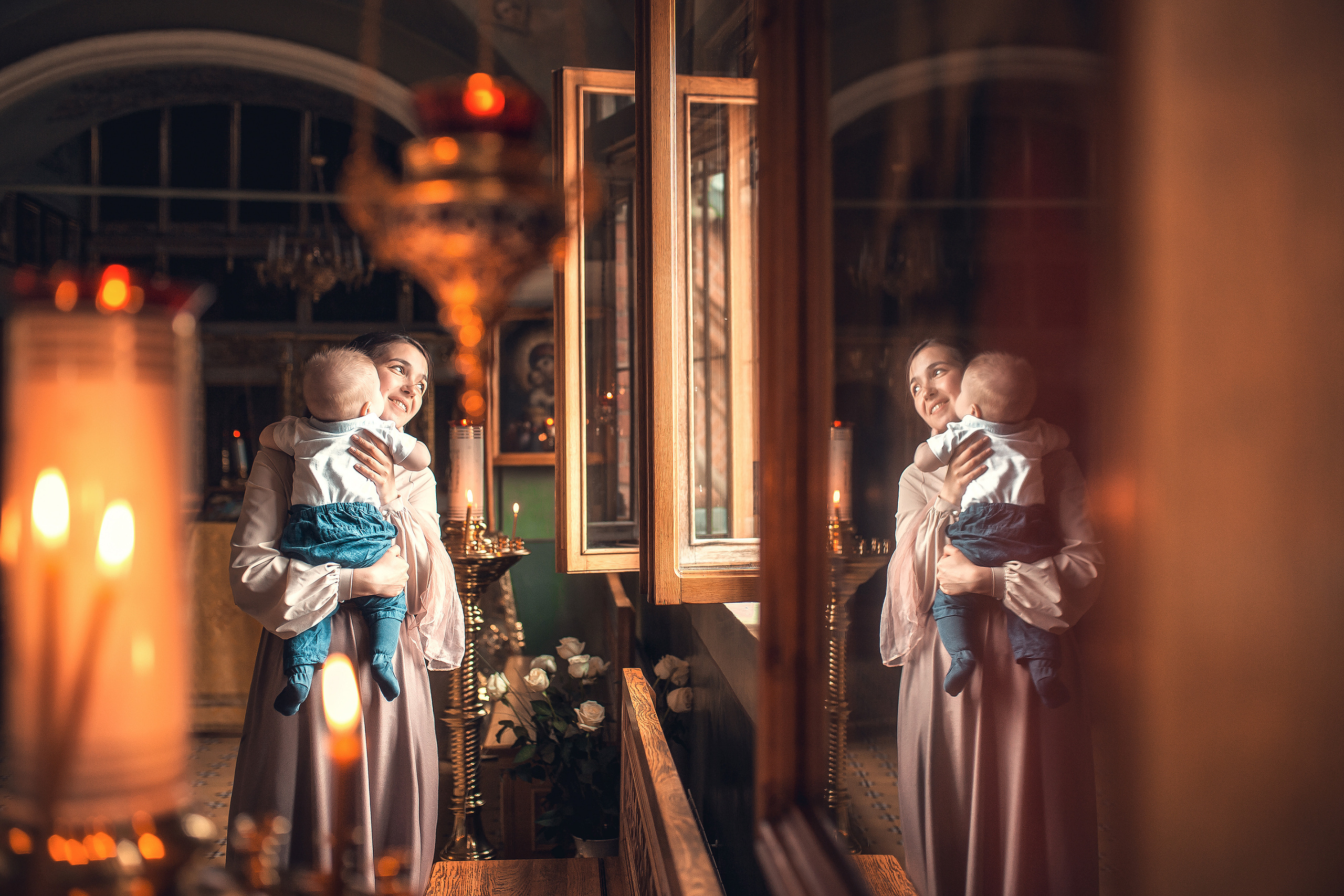 Таинство Крещения. Фотограф на Крещение в Москве Ткач Елена