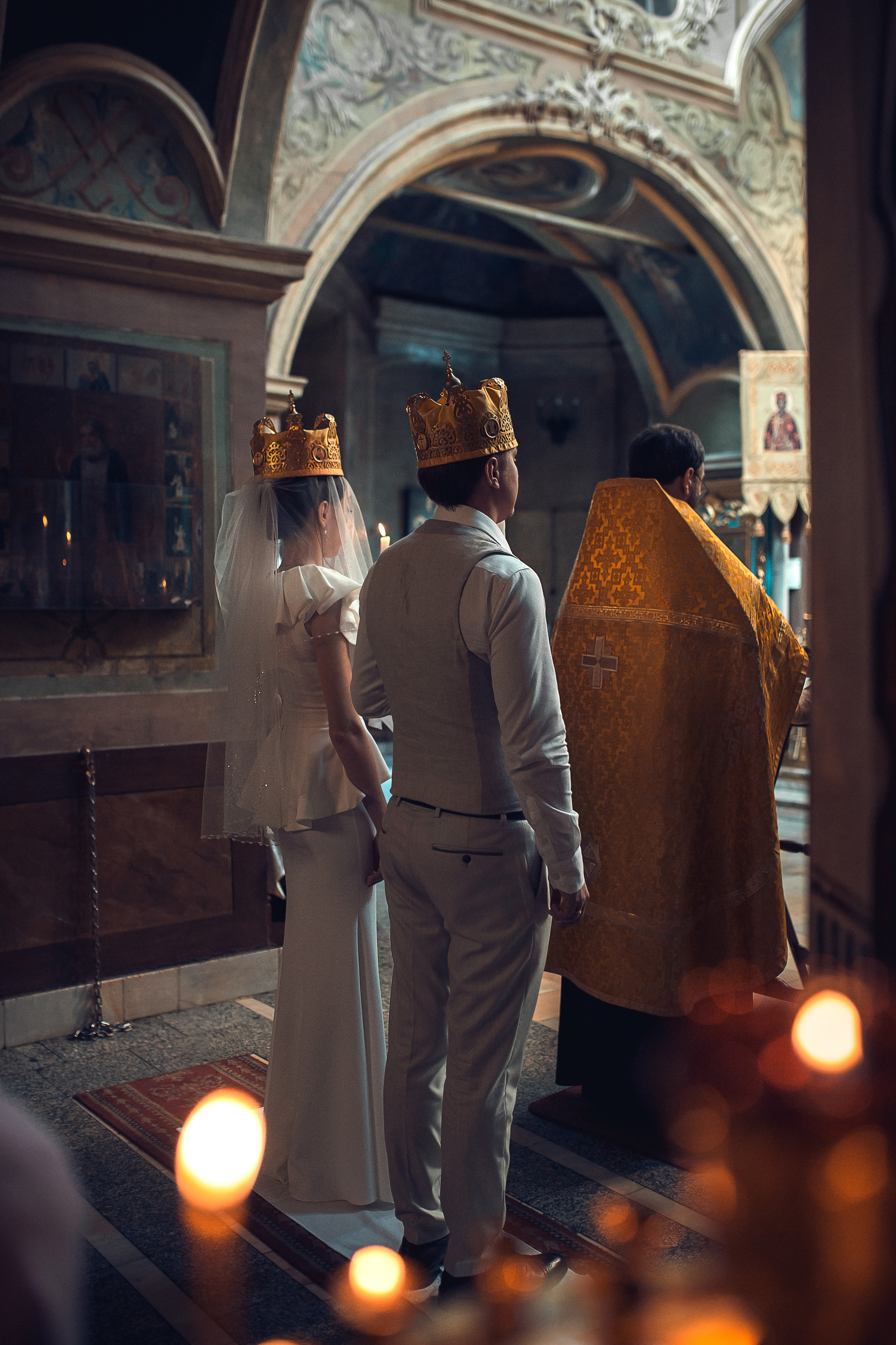 Таинство Венчания. Фотограф на Крещение в Москве Ткач Елена