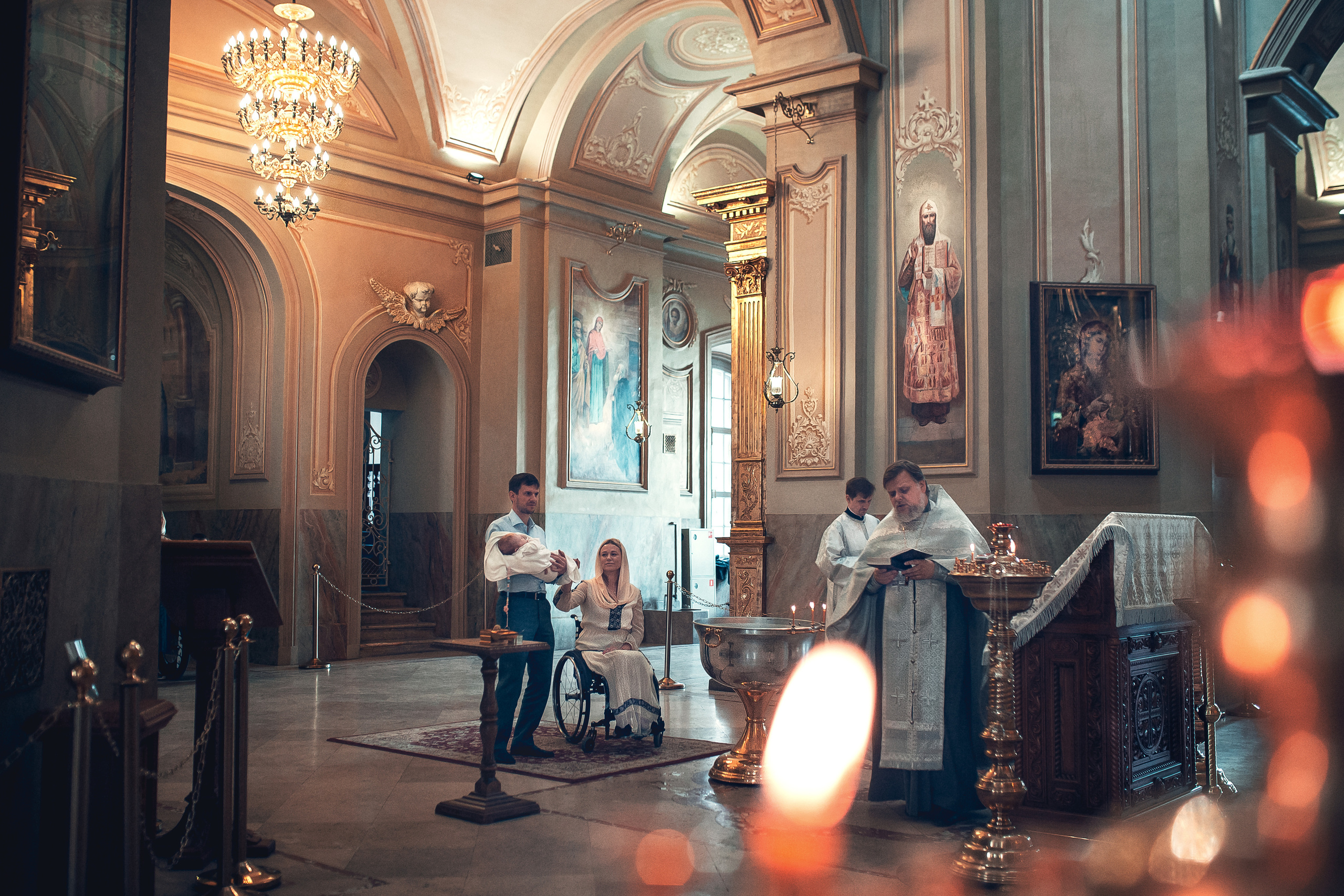 Таинство Крещения. Фотограф на Крещение в Москве Ткач Елена