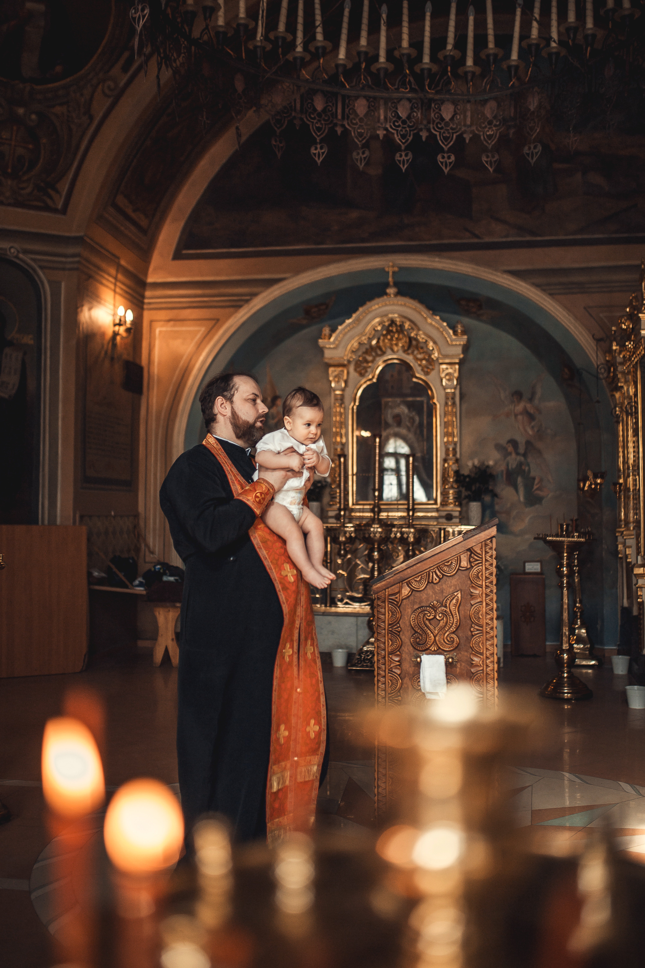 Таинство Крещения. Фотограф на Крещение в Москве Ткач Елена