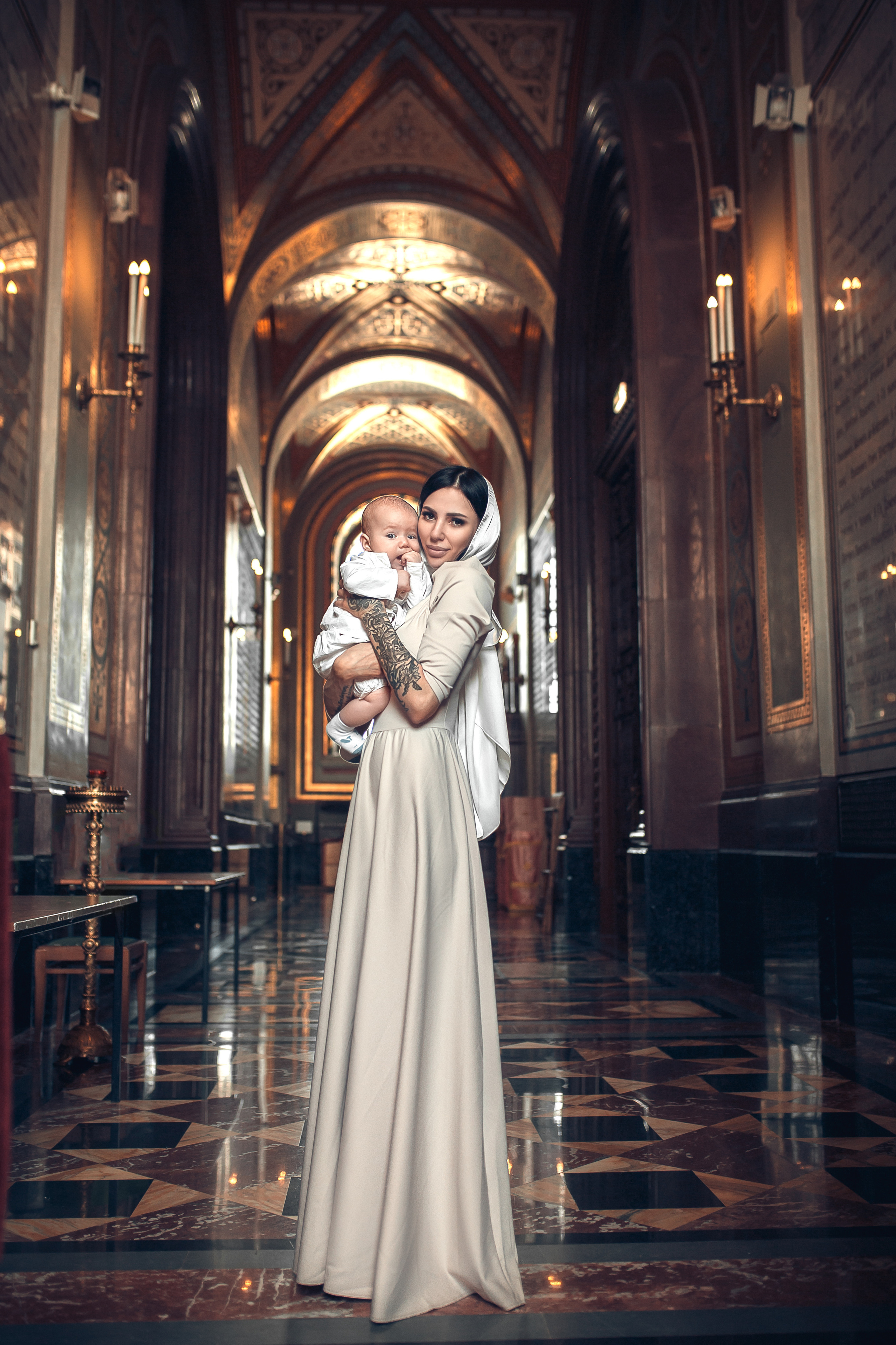 Таинство Крещения. Фотограф на Крещение в Москве Ткач Елена