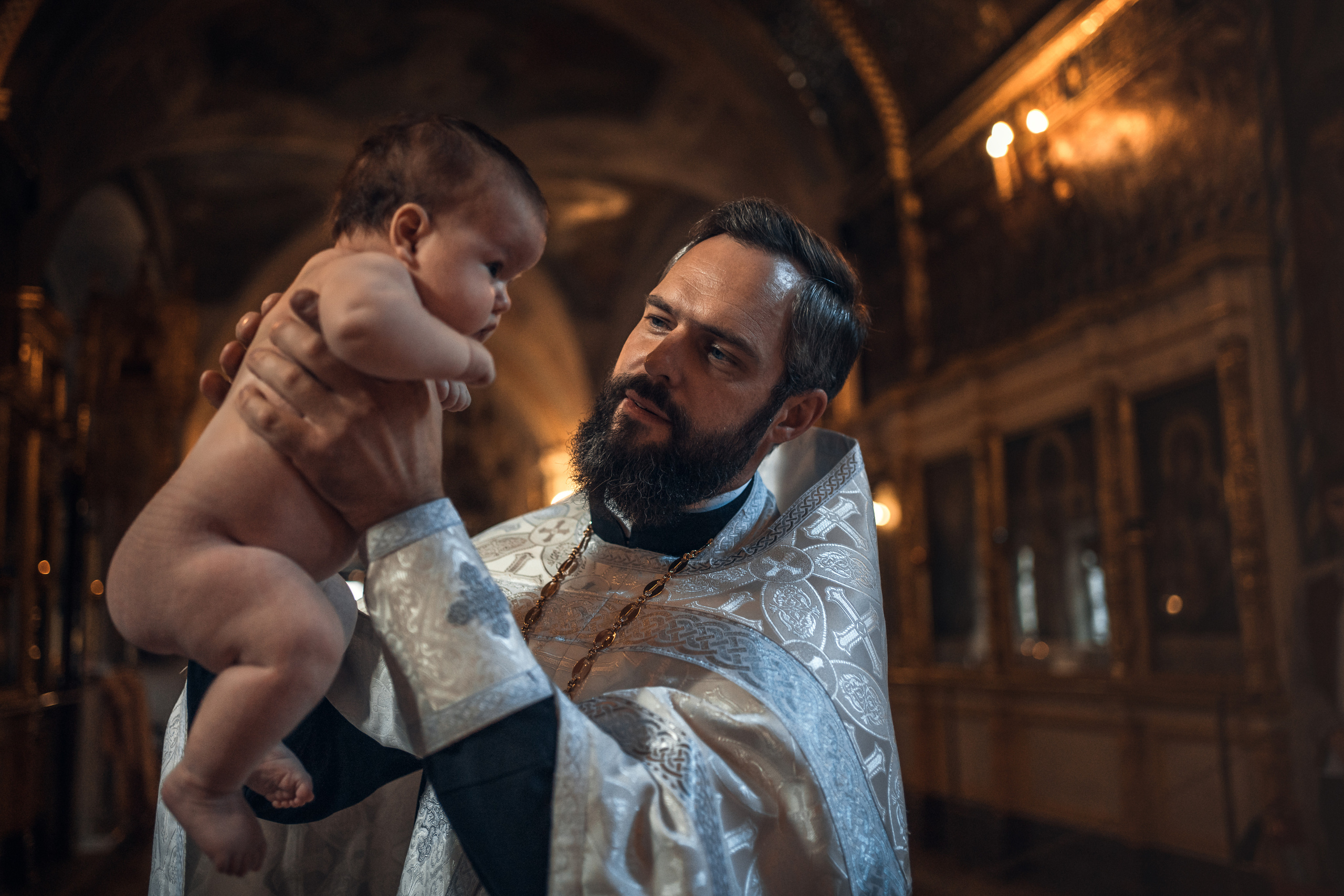 Таинство Крещения. Фотограф на Крещение в Москве Ткач Елена