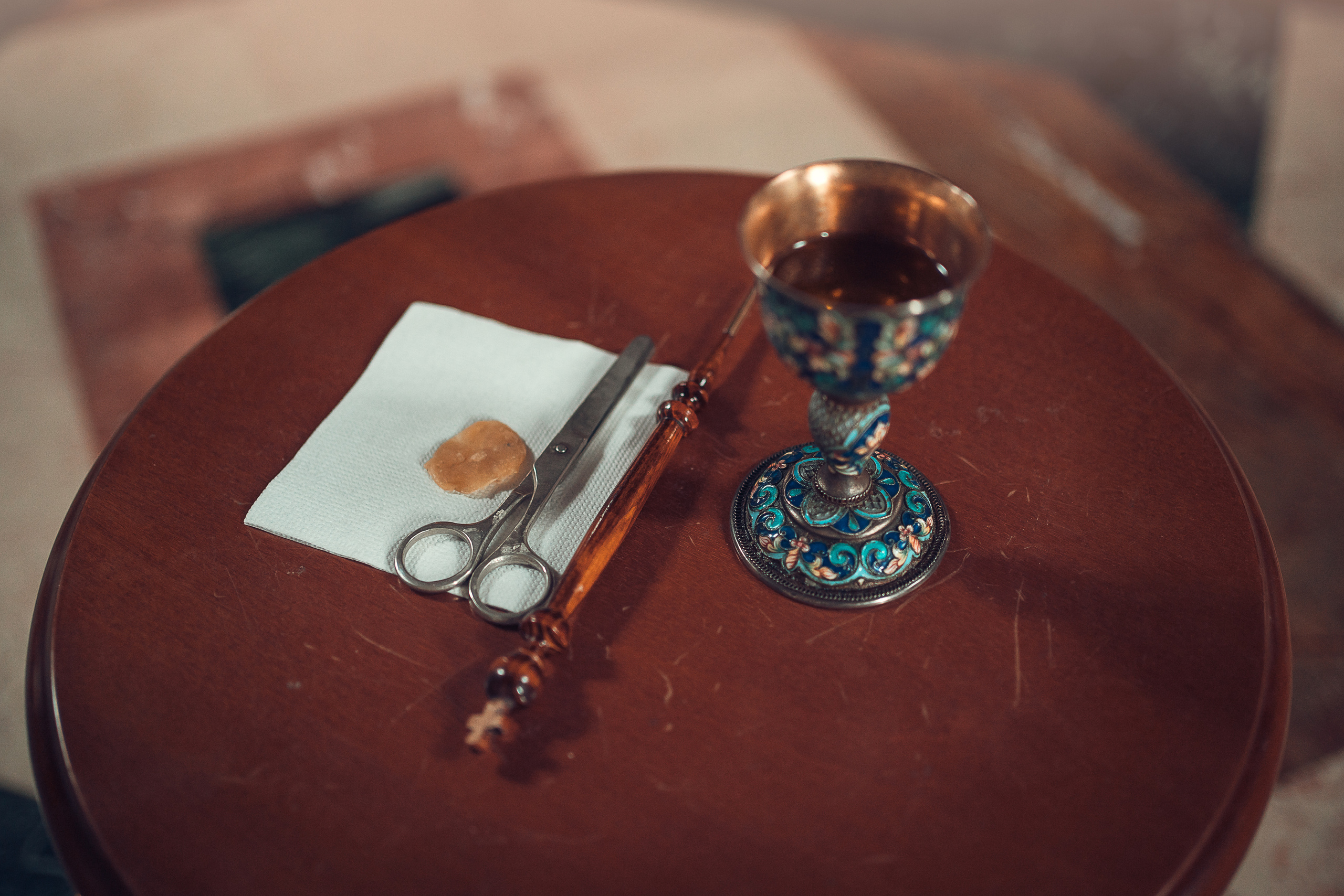 Крещение Даниила. Храм Иоанна Предтечи в Горках-8. Фотограф на Крещение в Москве Ткач Елена