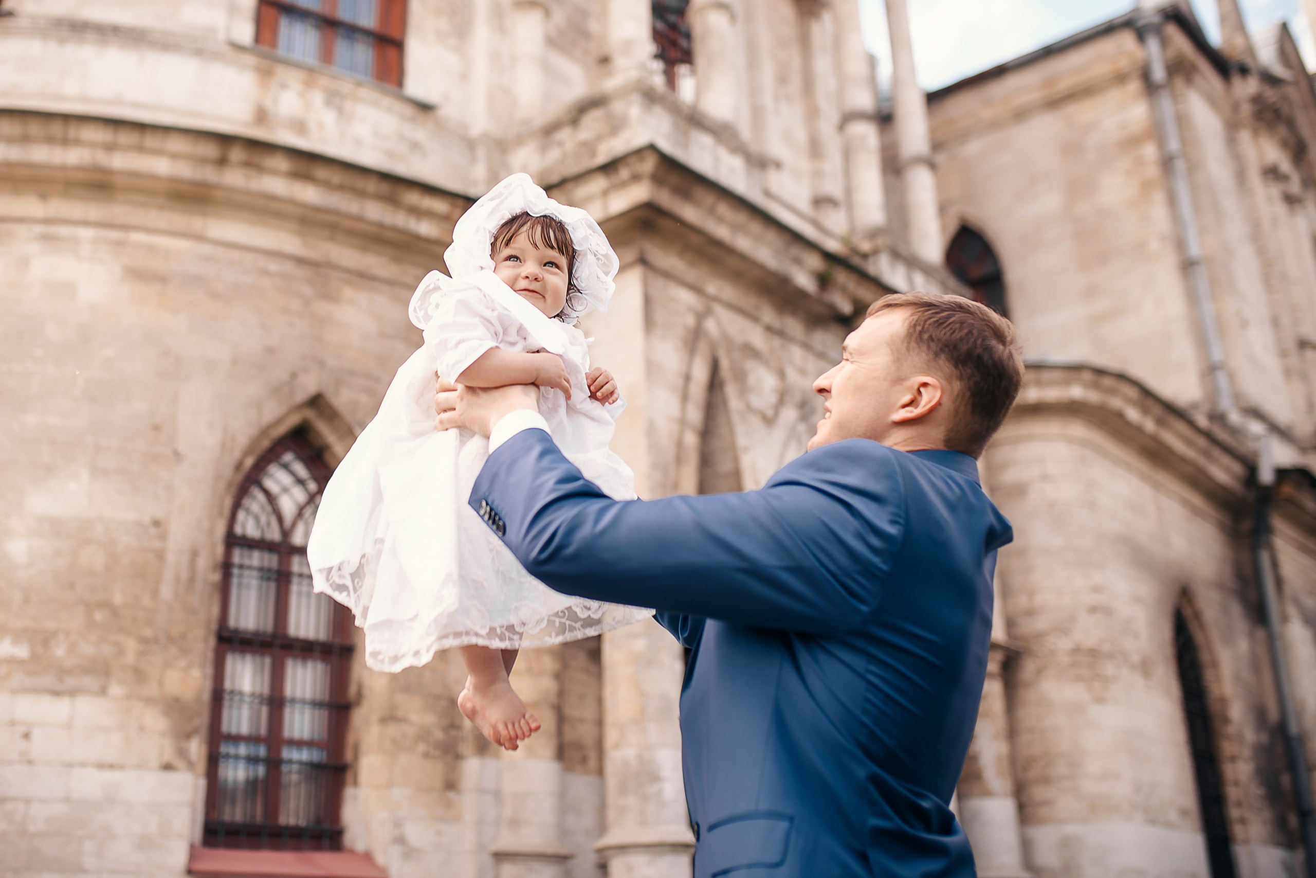 Крещение Анны. Храм Владимирской Иконы Божией Матери в с. Быково. Фотограф на Крещение в Москве Ткач Елена