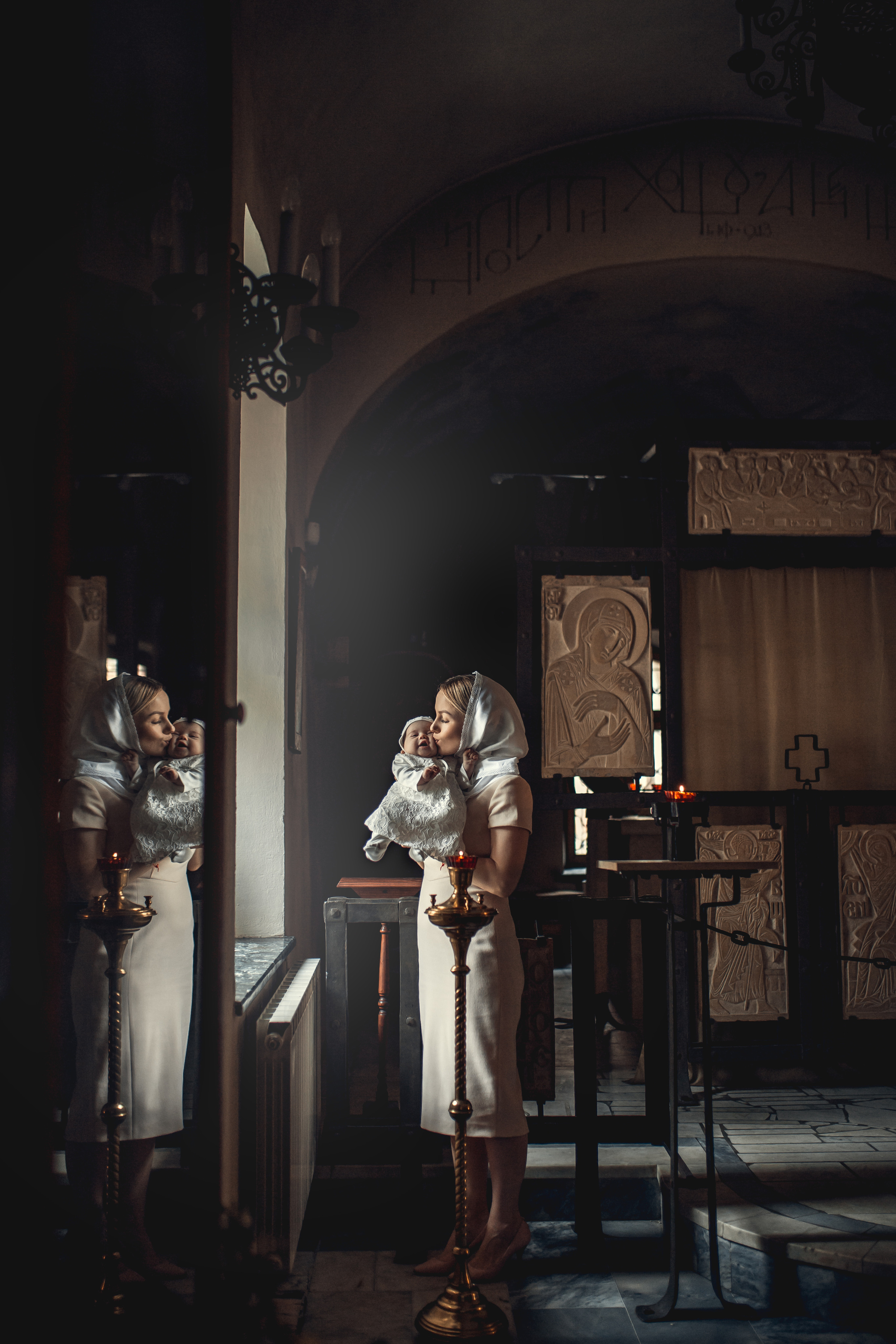 Таинство Крещения. Фотограф на Крещение в Москве Ткач Елена