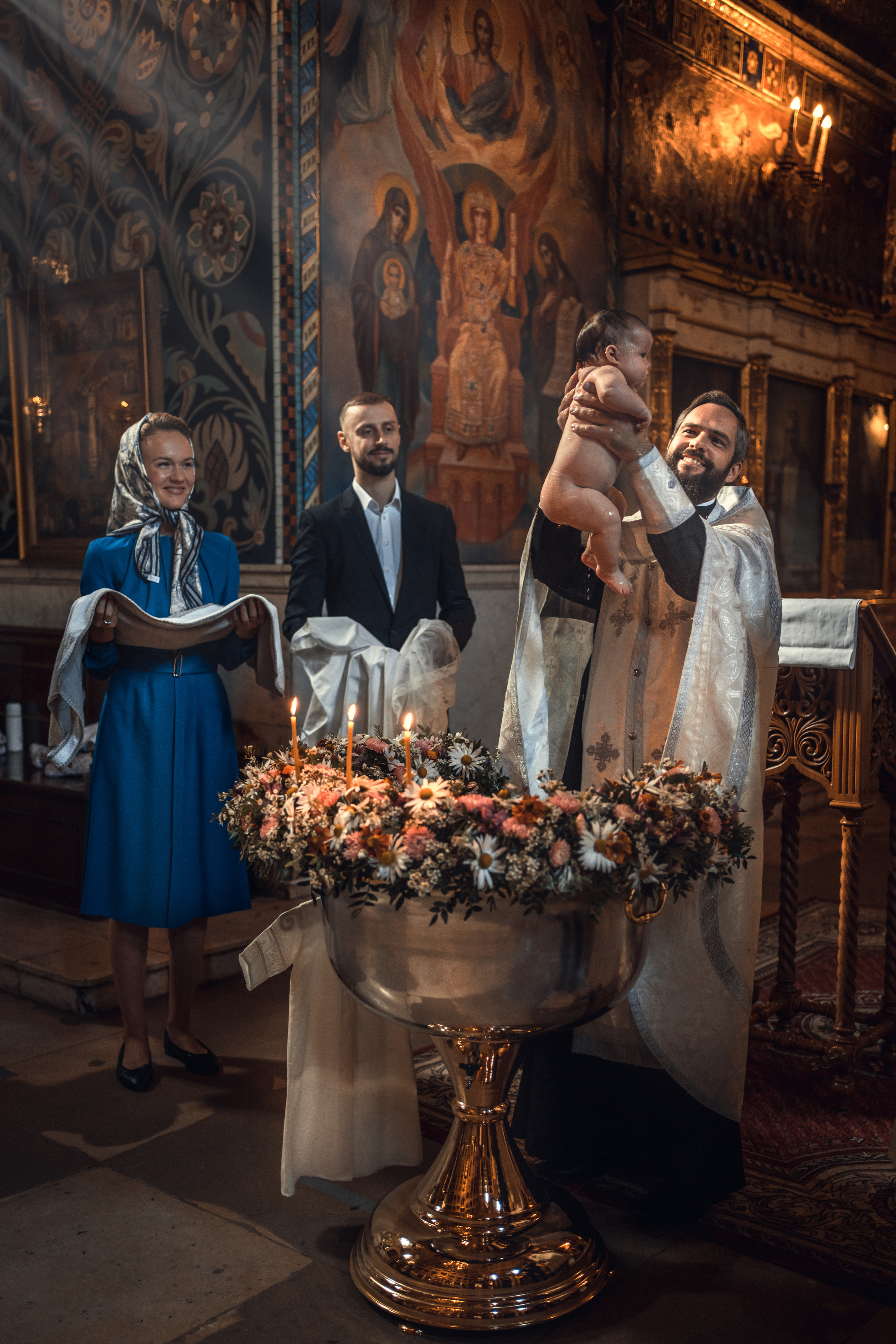 Таинство Крещения. Фотограф на Крещение в Москве Ткач Елена