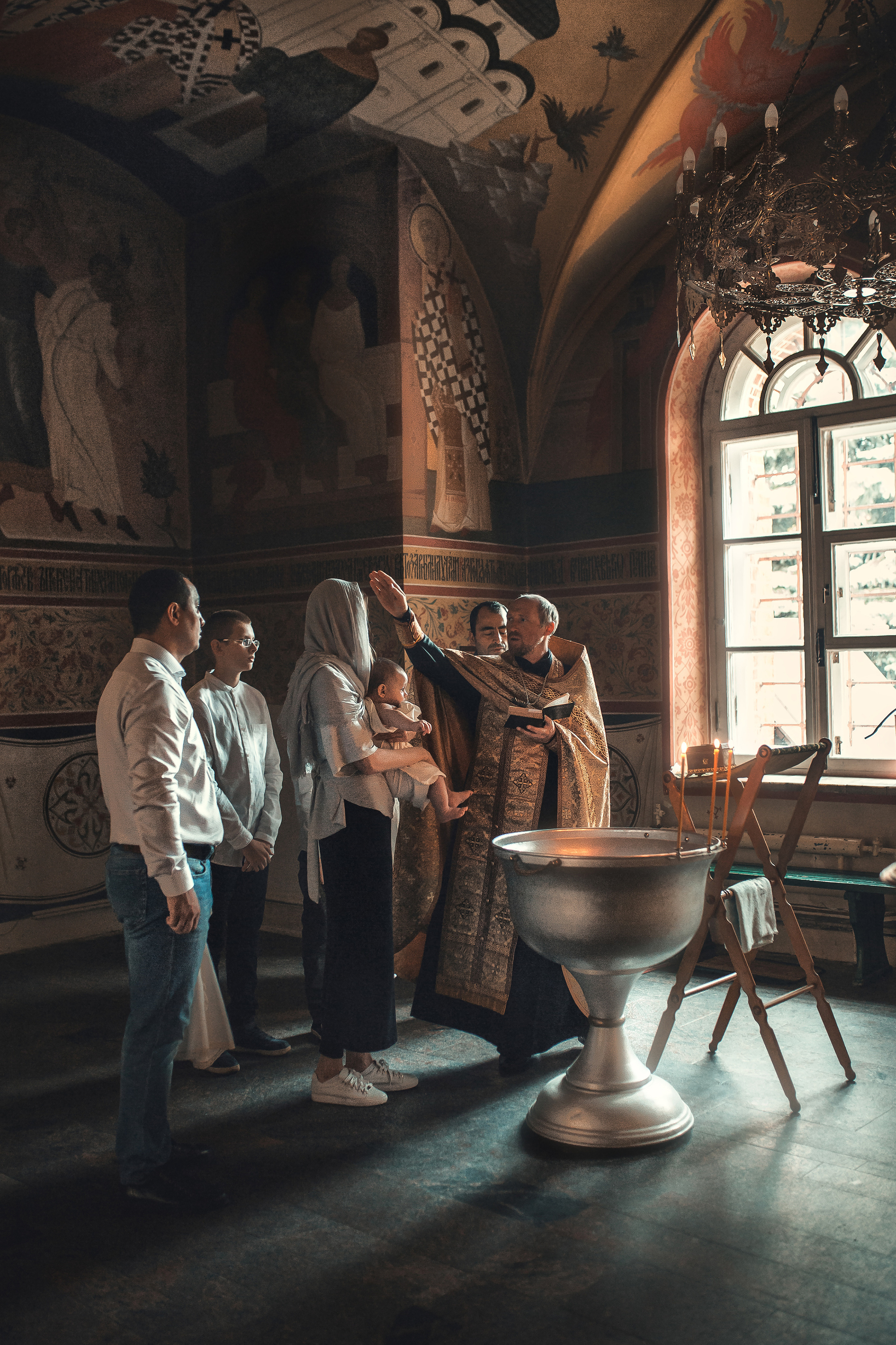 Таинство Крещения. Фотограф на Крещение в Москве Ткач Елена