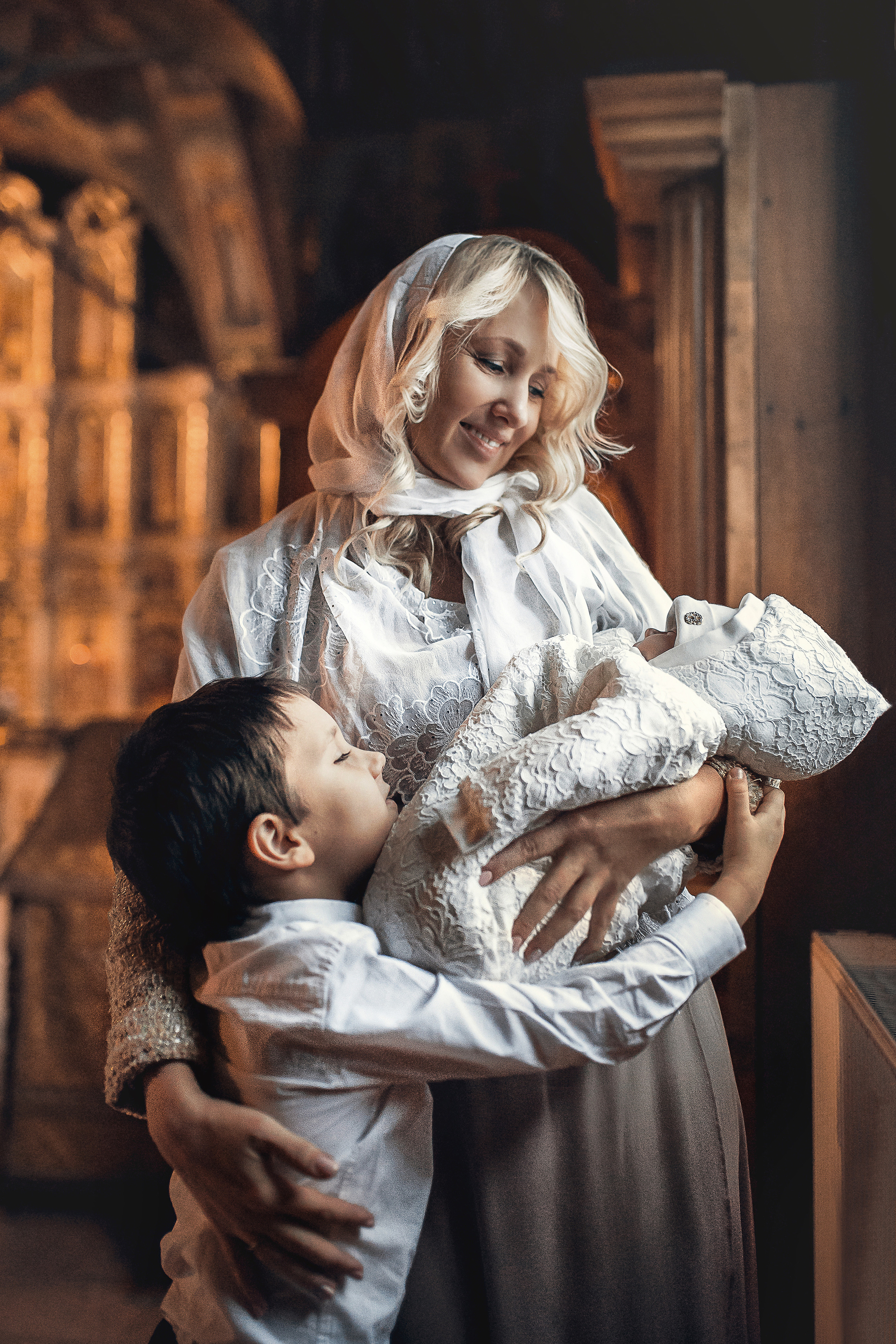 Таинство Крещения. Фотограф на Крещение в Москве Ткач Елена