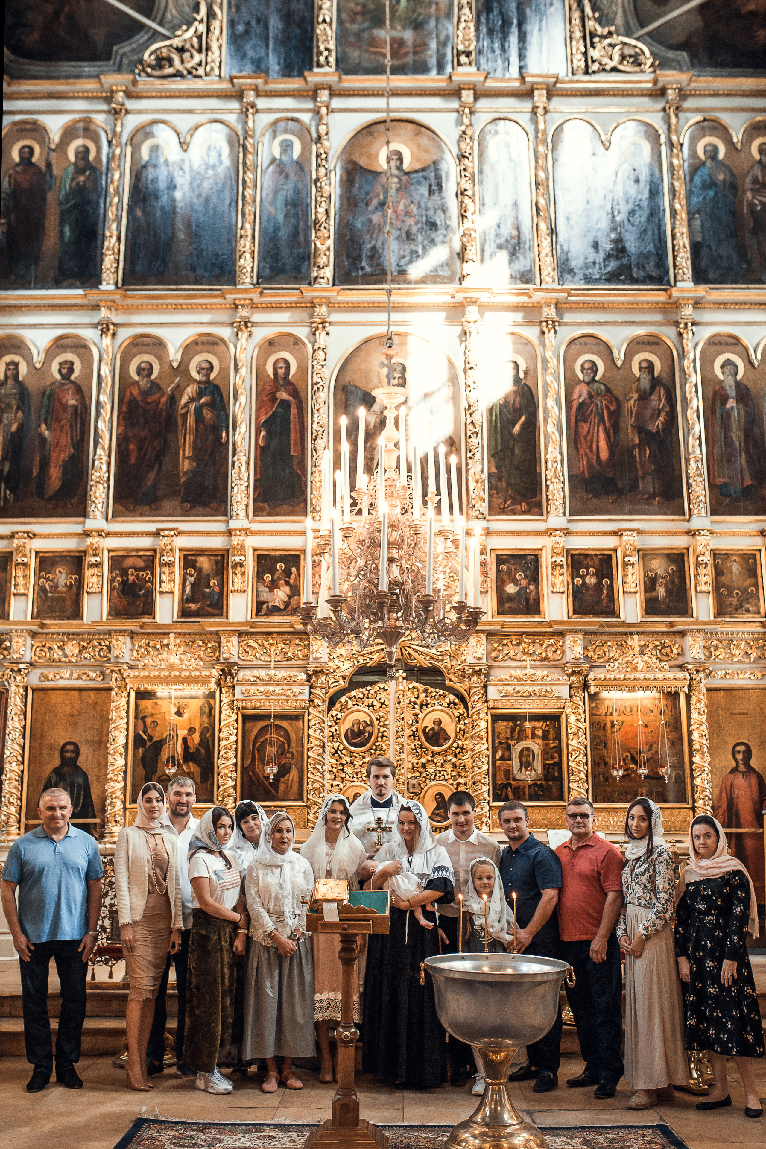 Крещение Кирилла. Храм Ильи Пророка на Ильинке. Фотограф на Крещение в Москве Ткач Елена