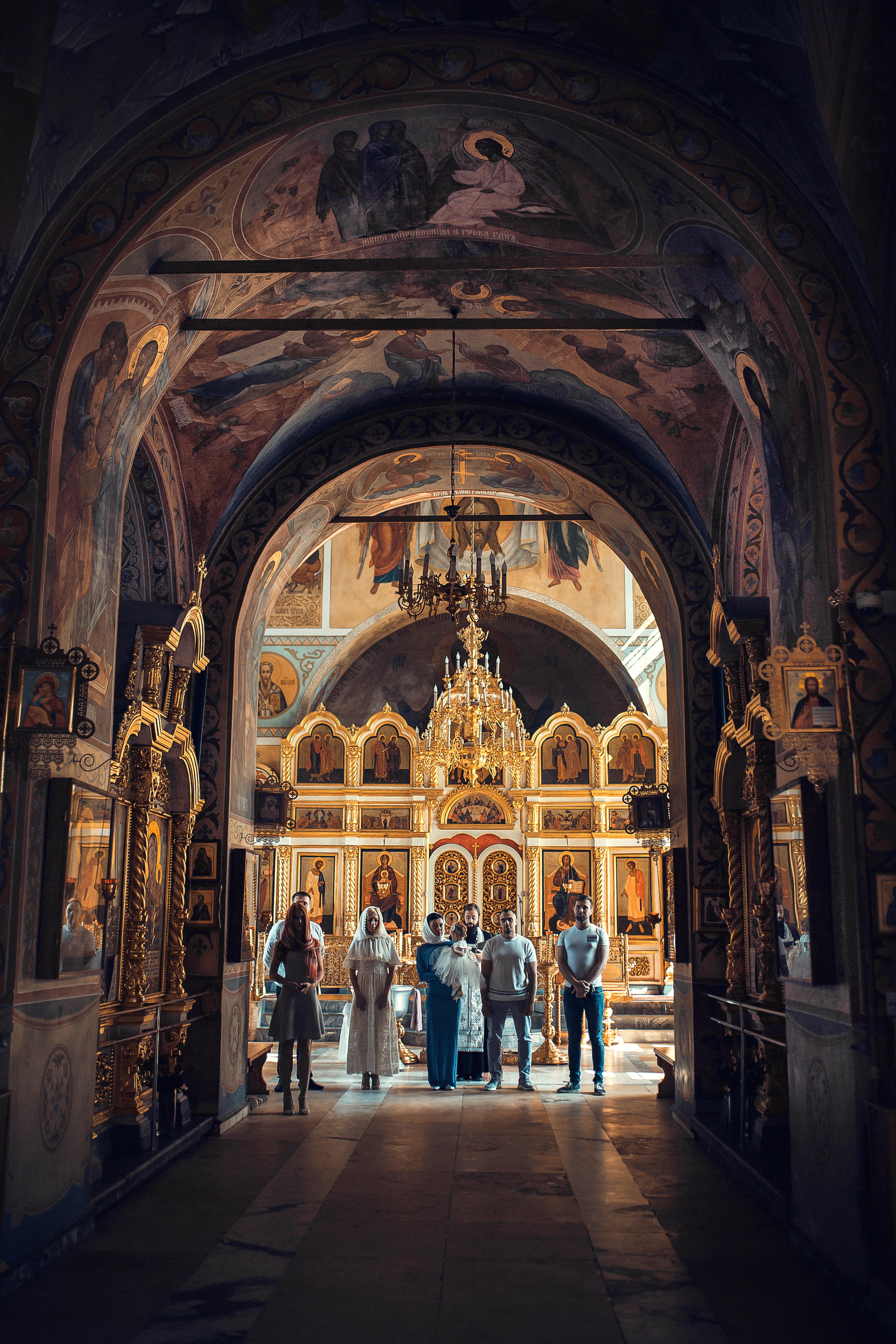 Таинство Крещения. Фотограф на Крещение в Москве Ткач Елена