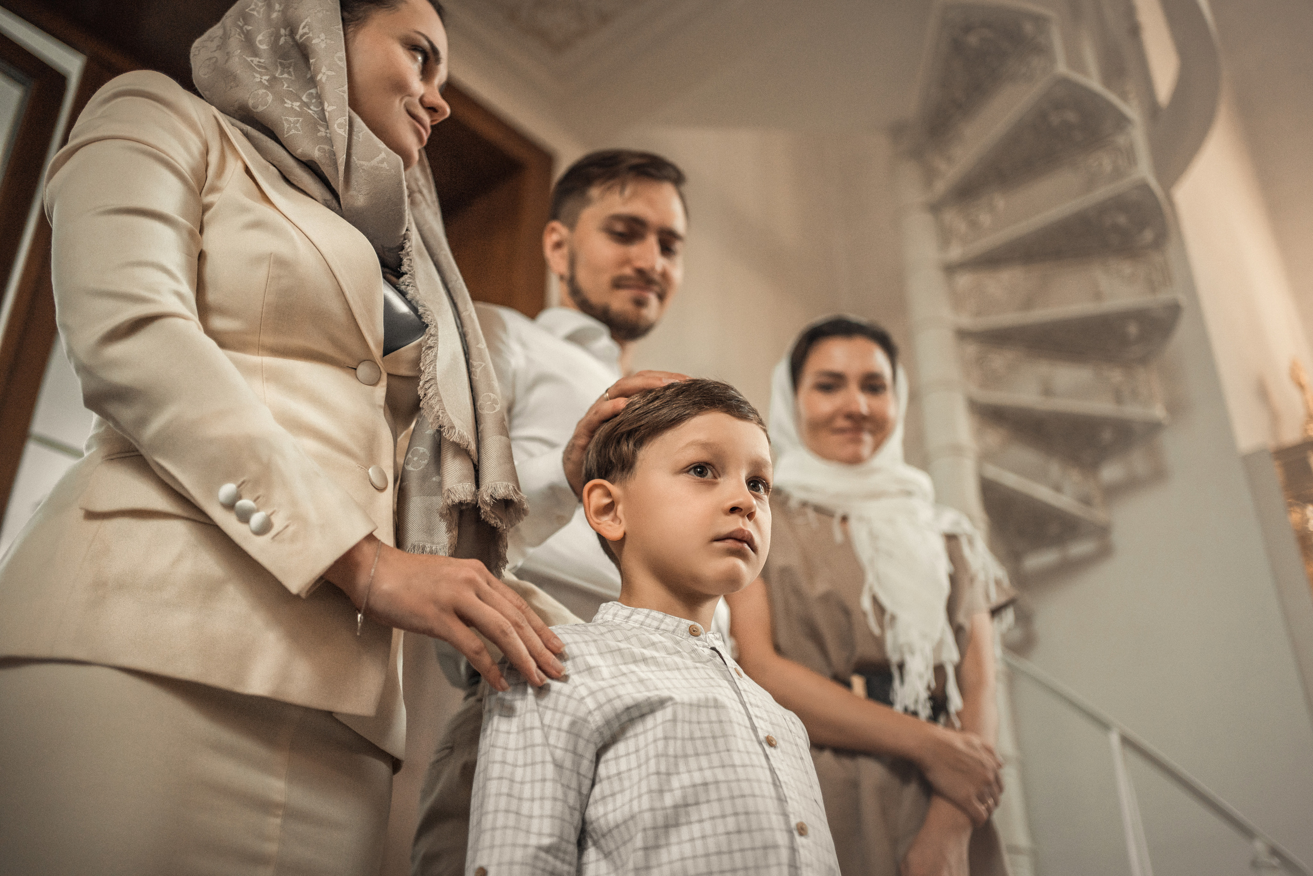 Крещение Александра. Храм Андрея Первозванного в с. Рождествено. Фотограф на Крещение в Москве Ткач Елена