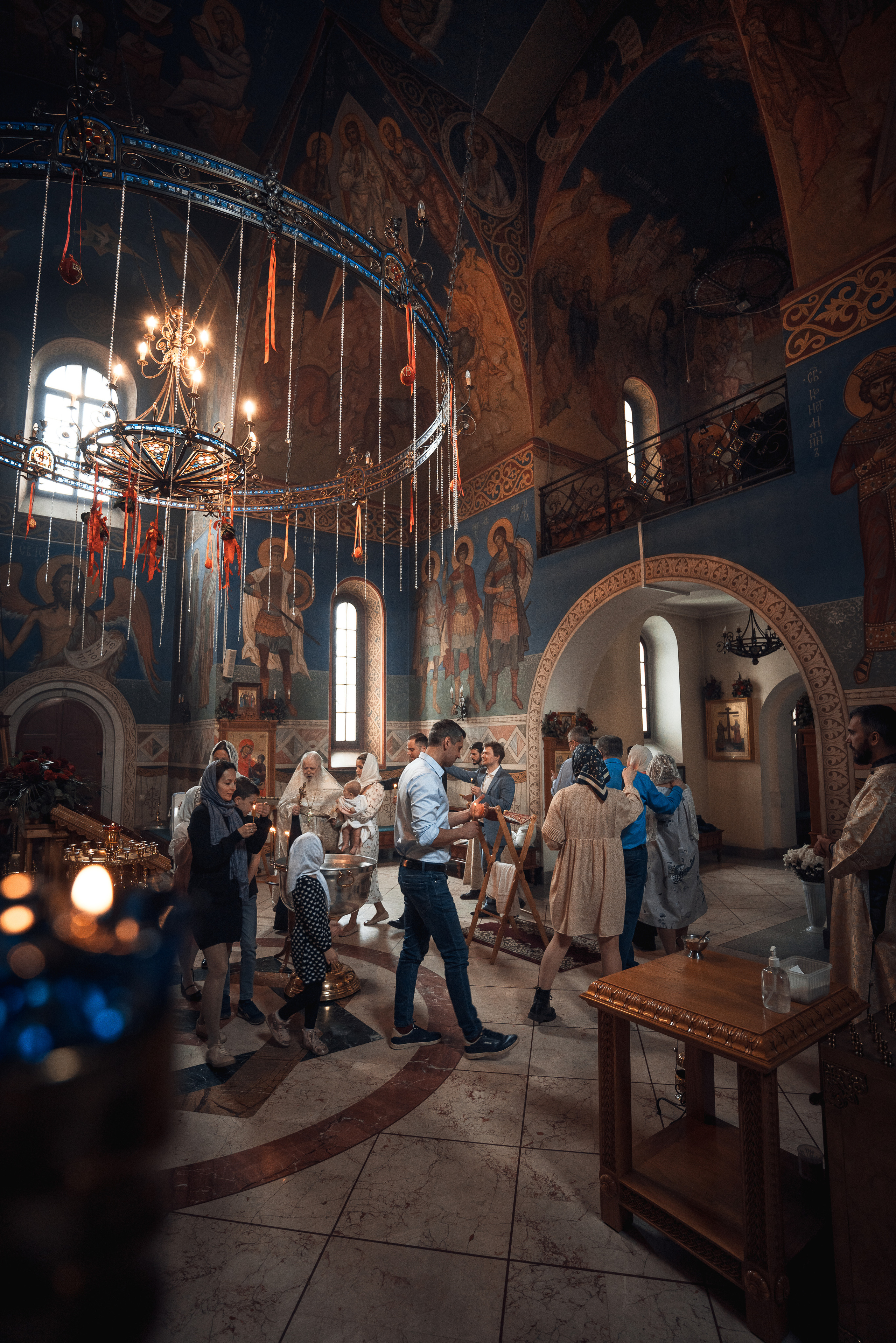 Таинство Крещения. Фотограф на Крещение в Москве Ткач Елена