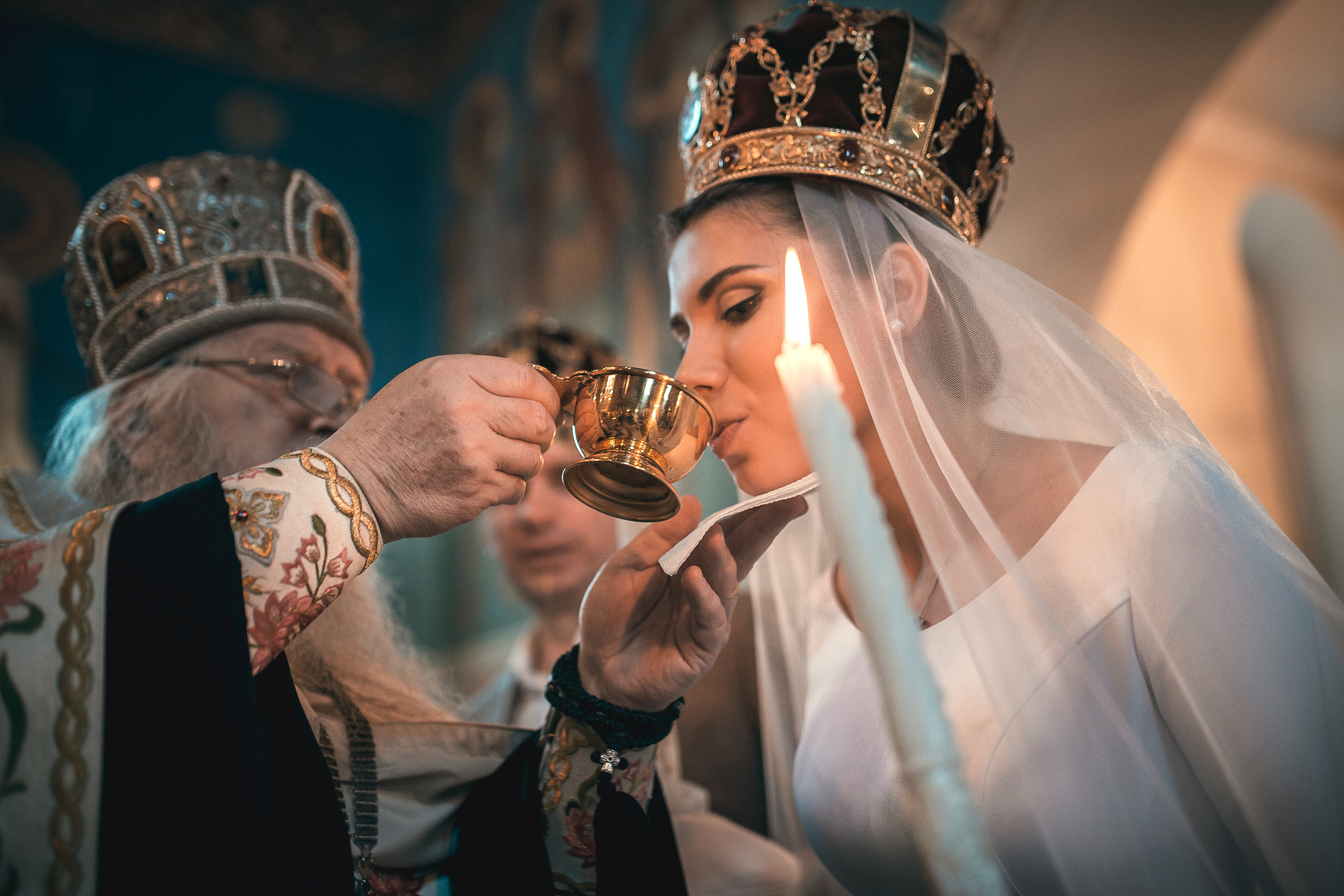 Таинство Венчания. Фотограф на Крещение в Москве Ткач Елена