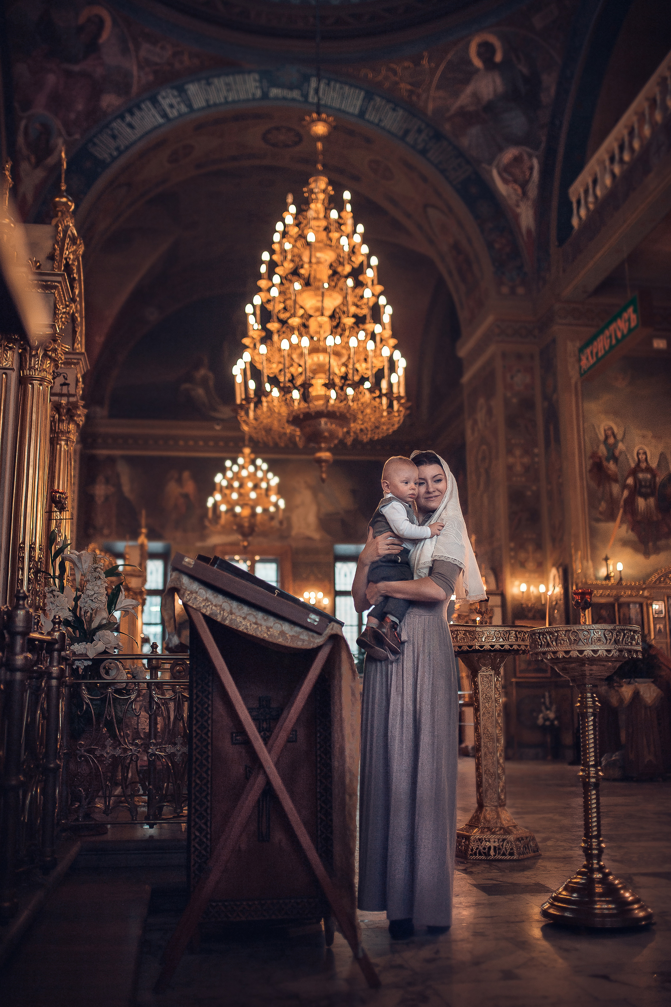 Таинство Крещения. Фотограф на Крещение в Москве Ткач Елена