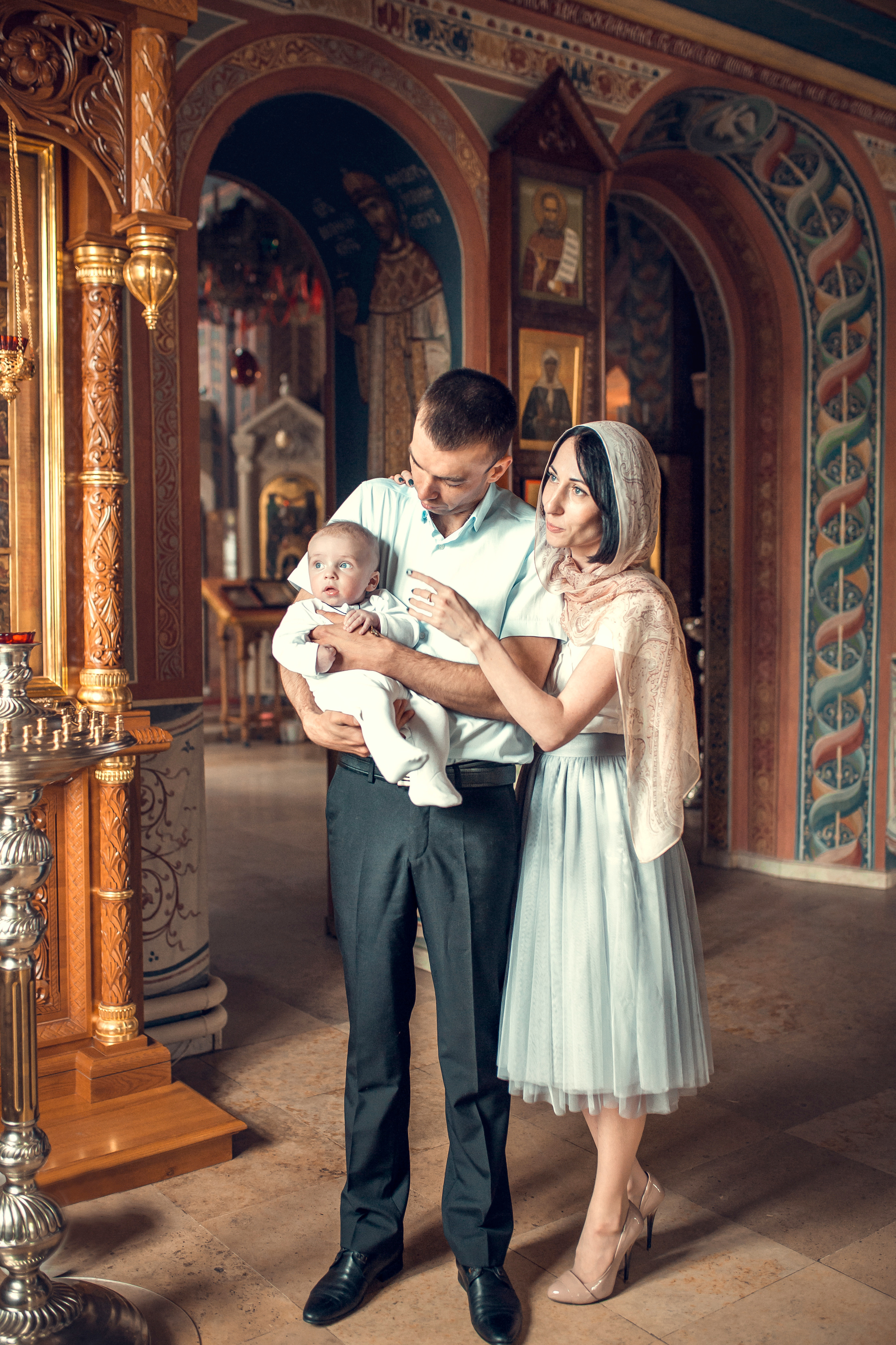 Таинство Крещения. Фотограф на Крещение в Москве Ткач Елена