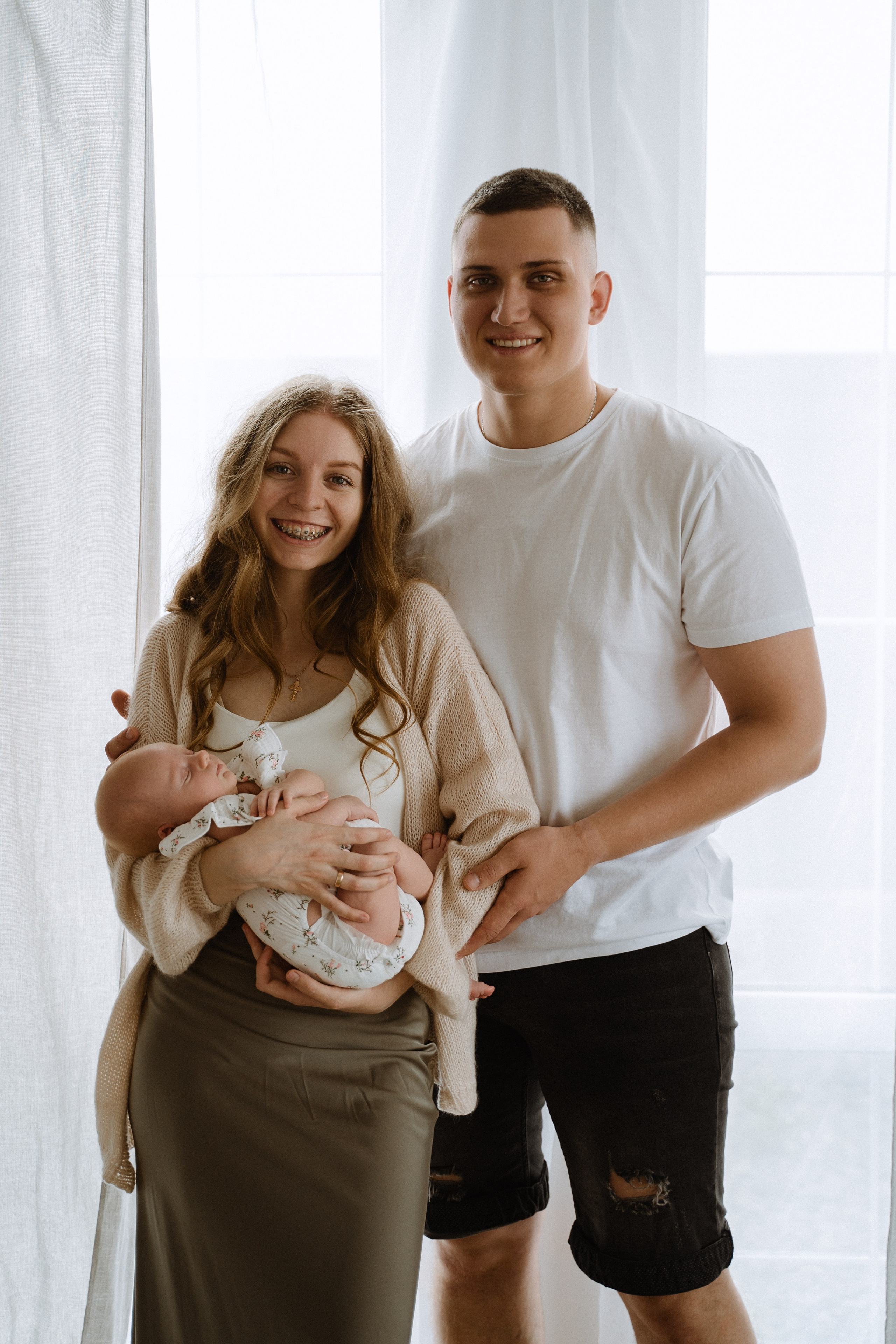 Самая первая фотосессия: Алёна, Лёша и Танюша. Фотограф Москва. Екатерина Дударевич