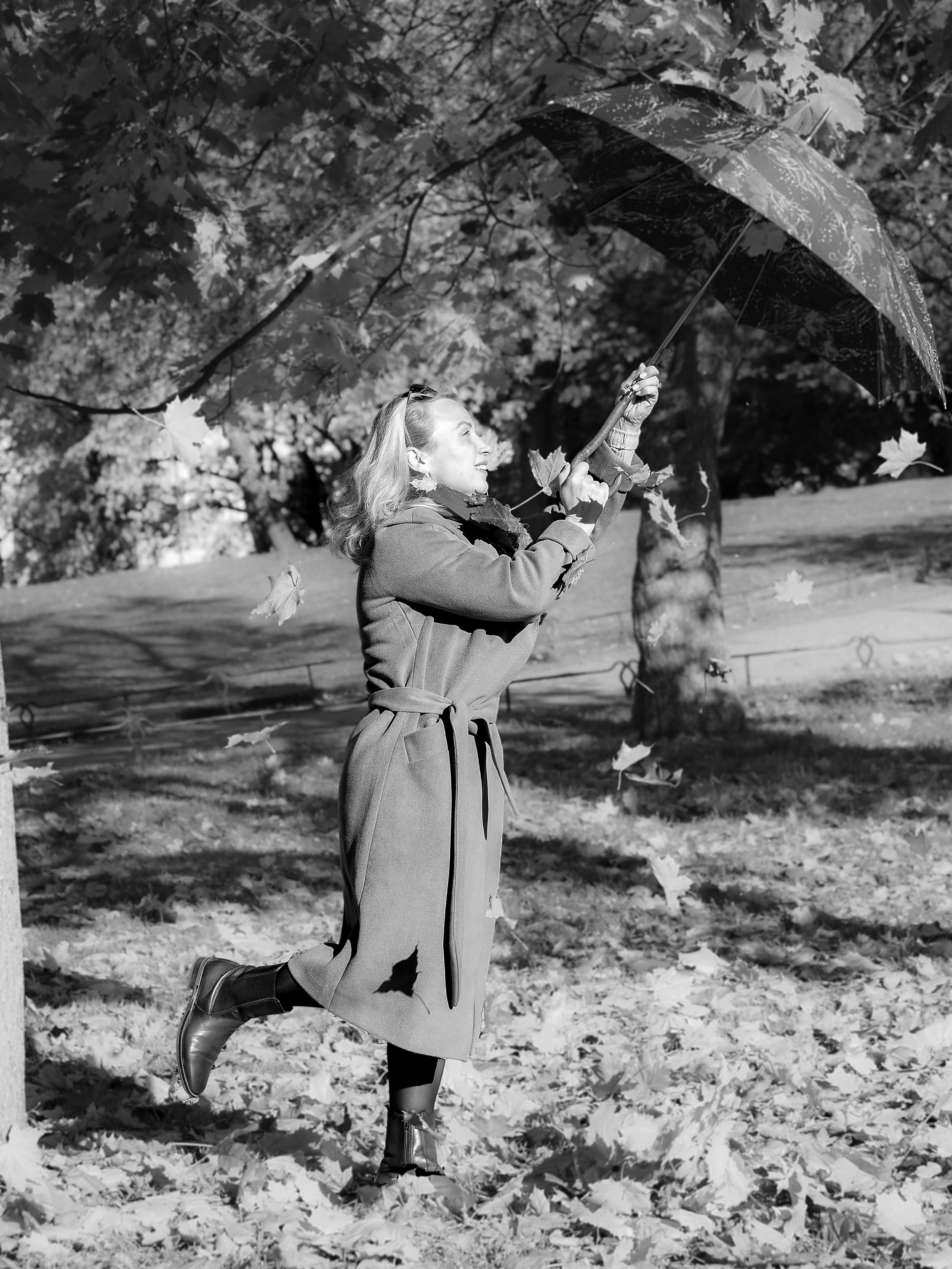 Tanya_autumn in grey. Фотограф и видеограф в Санкт-Петербурге — Iren Ginger