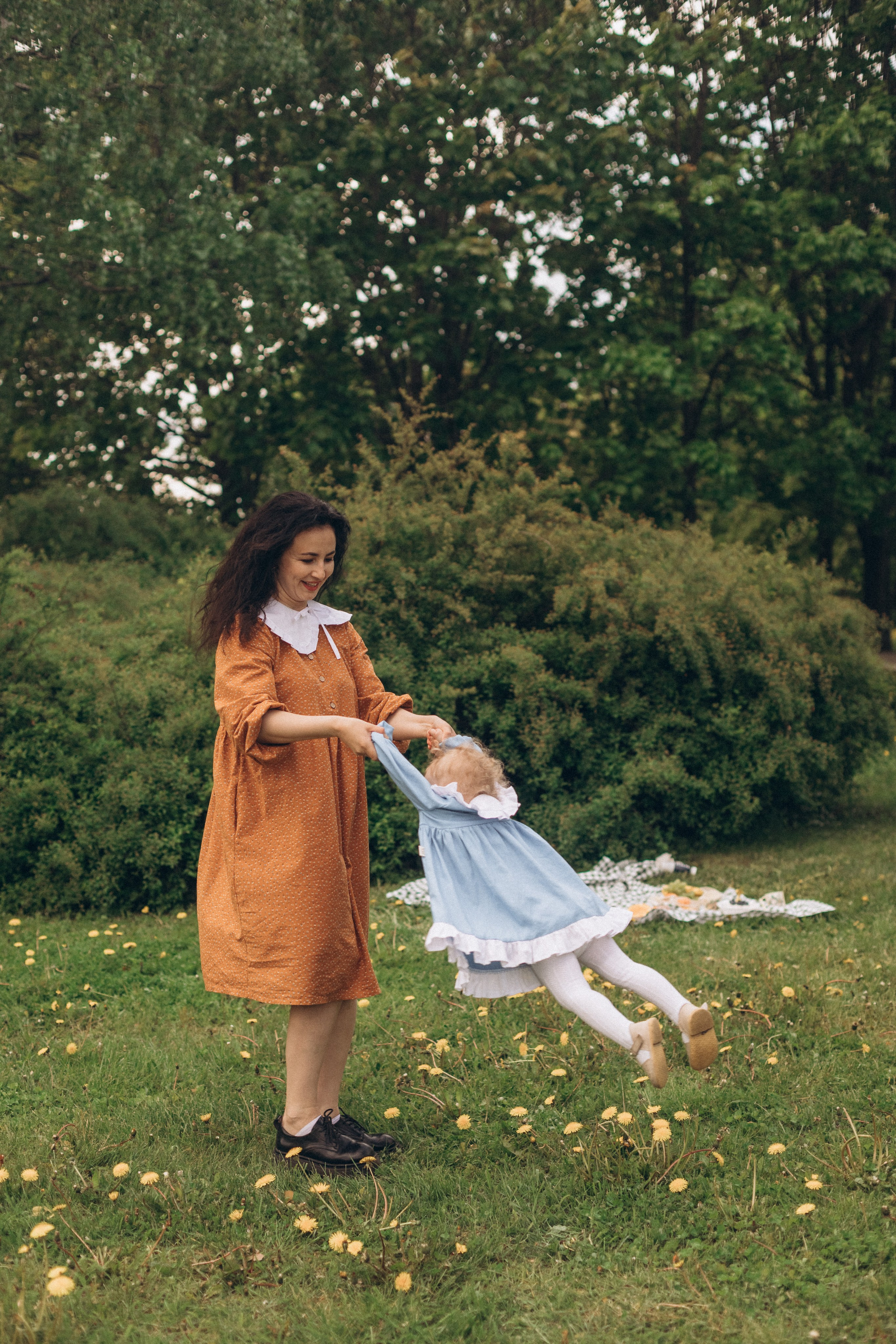 Пикник в парке. Детский и семейный фотограф в Москве Светлана Шабалина