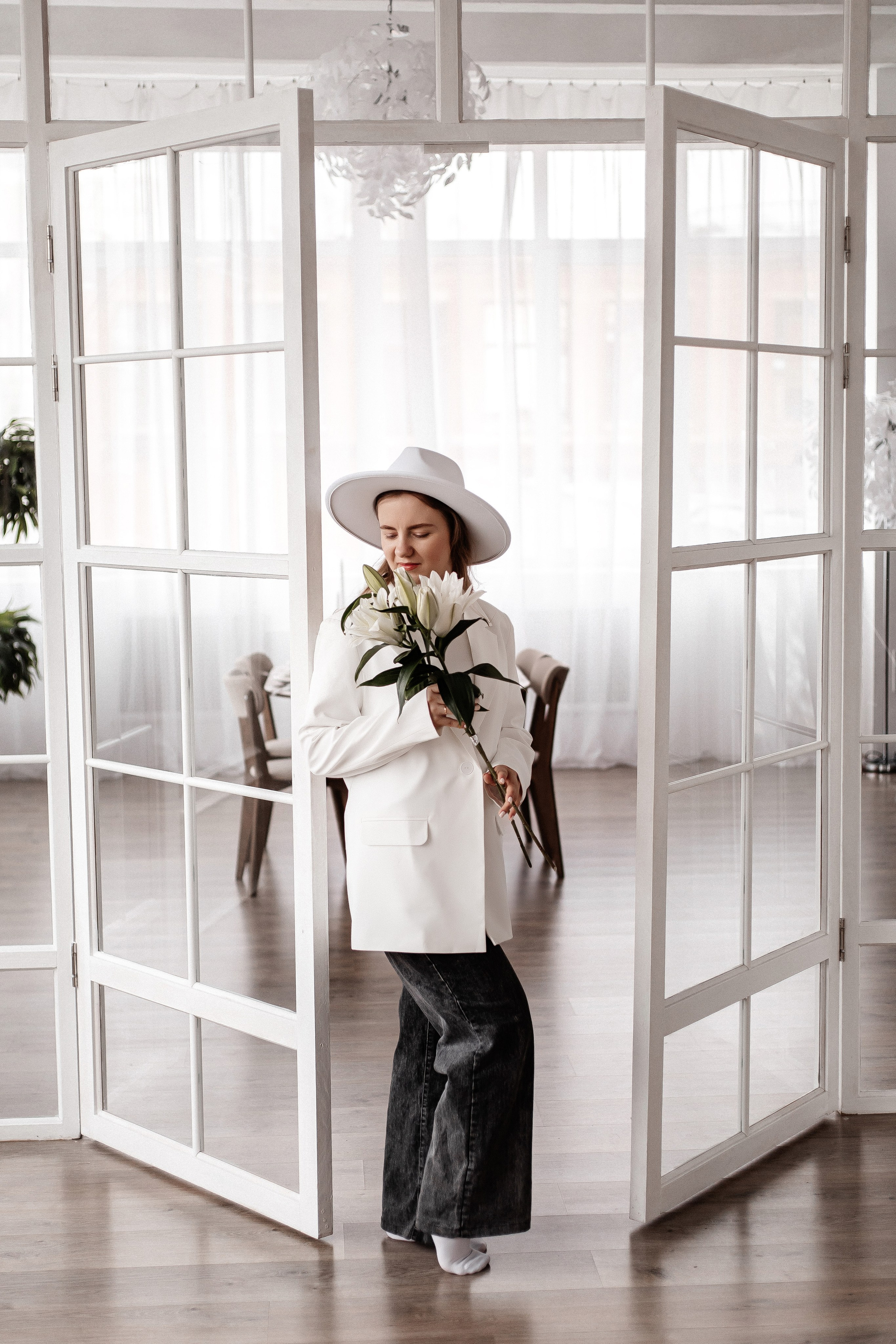 Фотопроект с живыми лилиями. Семейный фотограф в Саратове Элоиза Ляпина