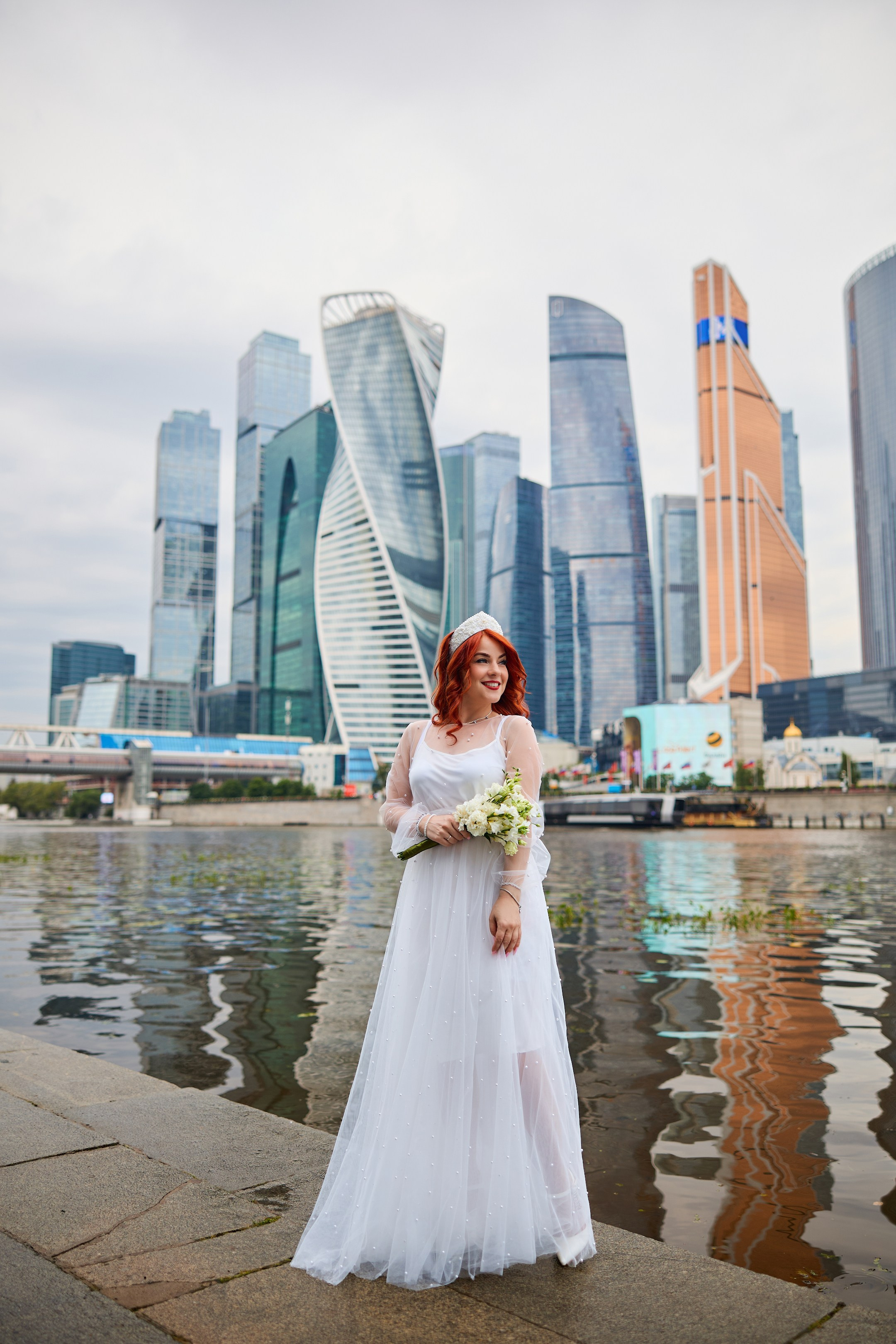 Свадебная фотосессия летом. Свадебный фотограф Сергей Колбинский