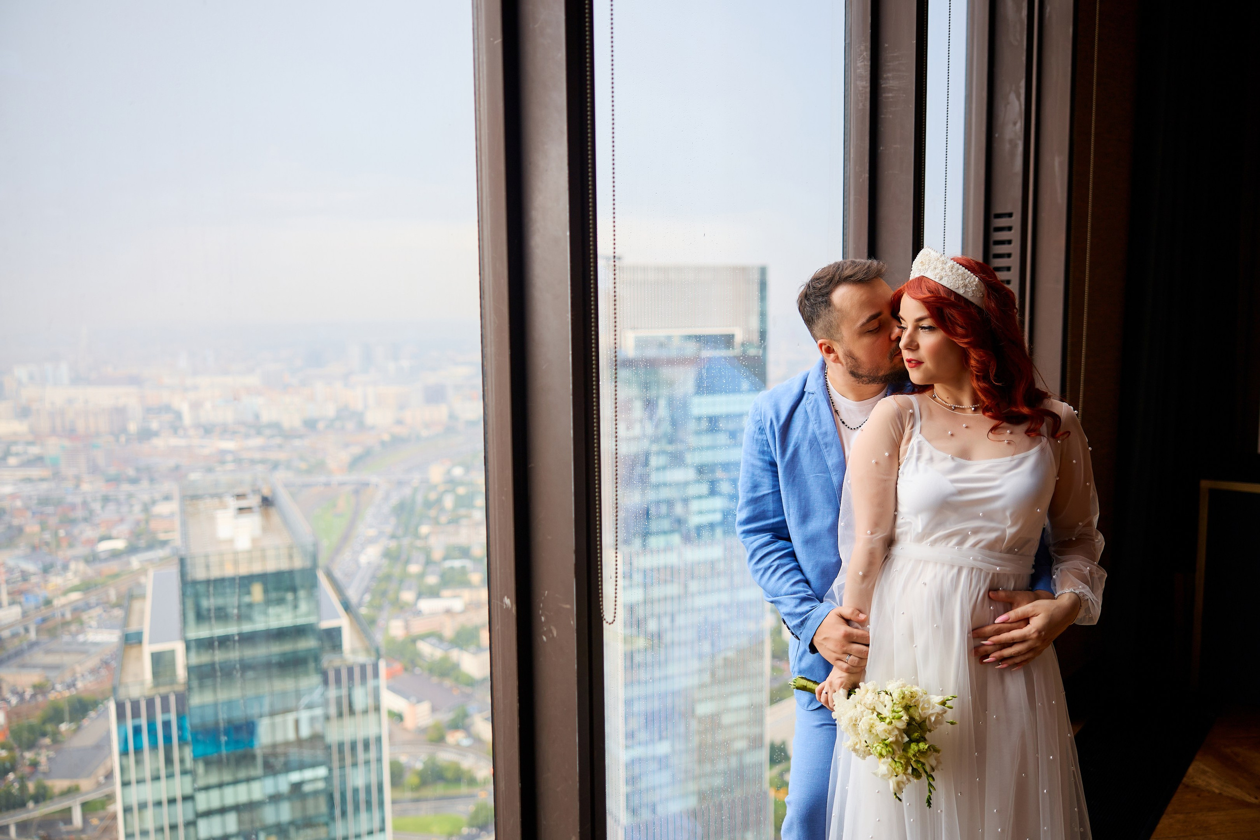 Свадебная фотосессия летом. Свадебный фотограф Сергей Колбинский