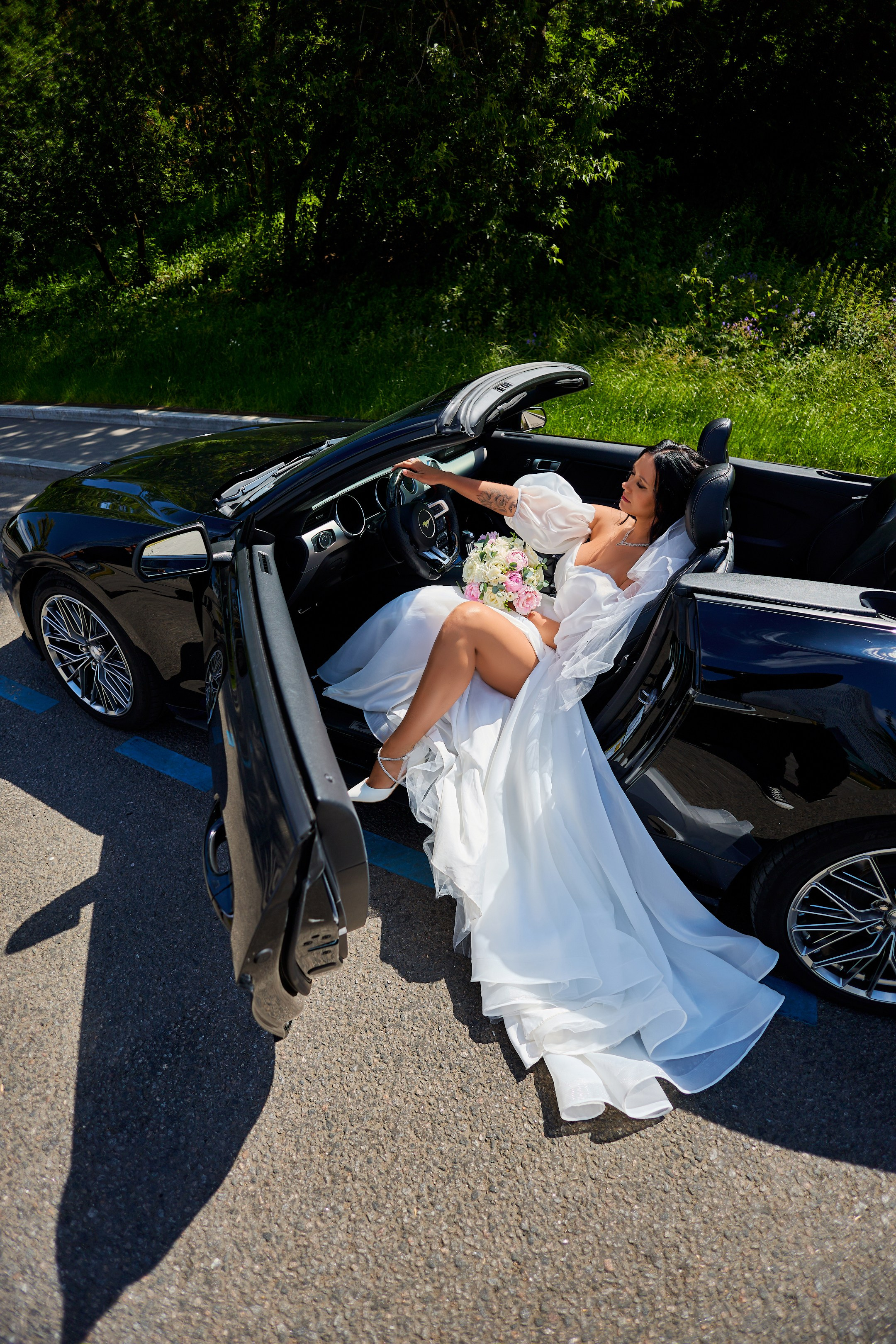 Свадебная фотосессия в Москва-Сити. Свадебный фотограф Сергей Колбинский