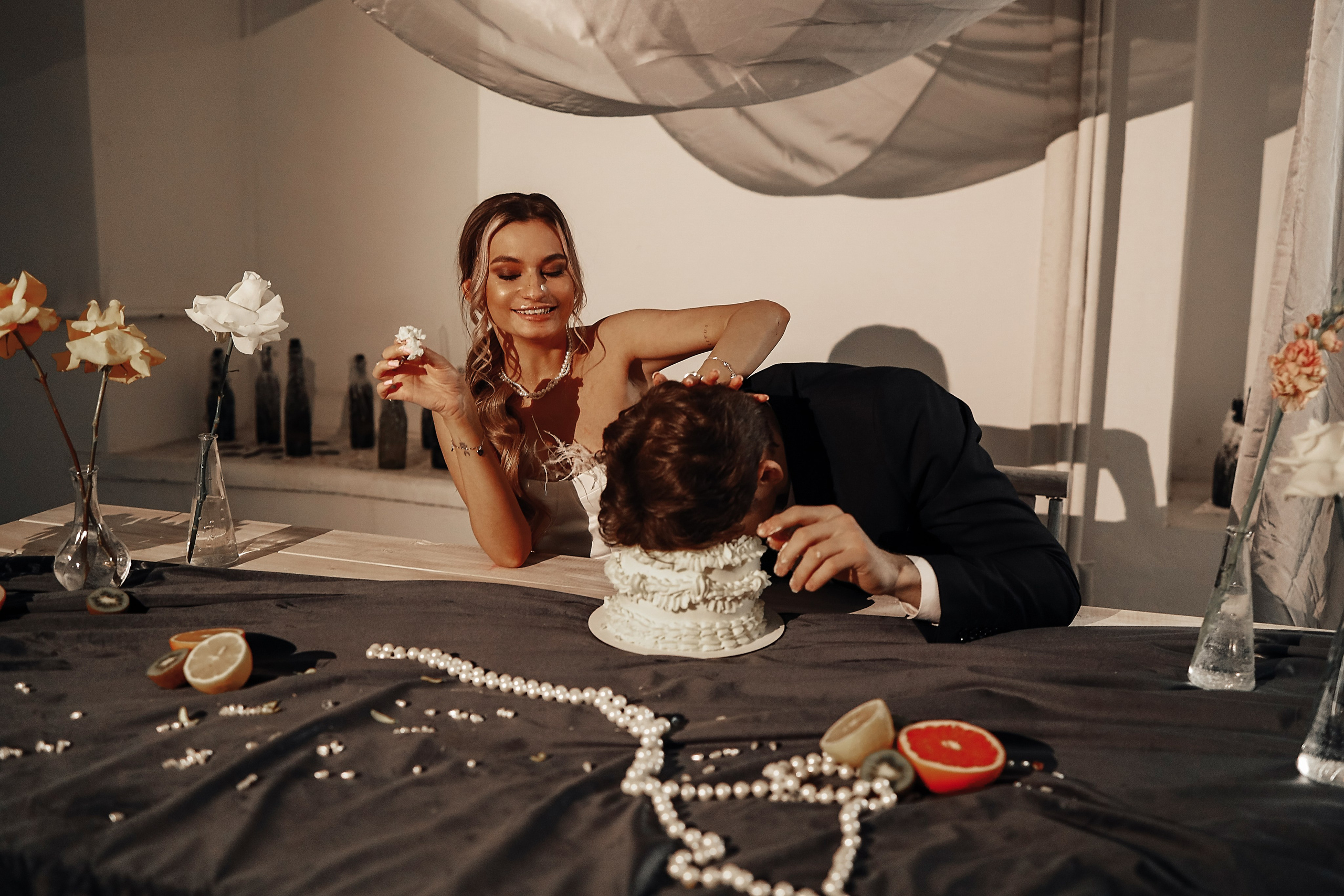 Фотосессия свадебная в студии «Святое место». Иванова Ирина Свадебный и семейный фотограф г. Уфа