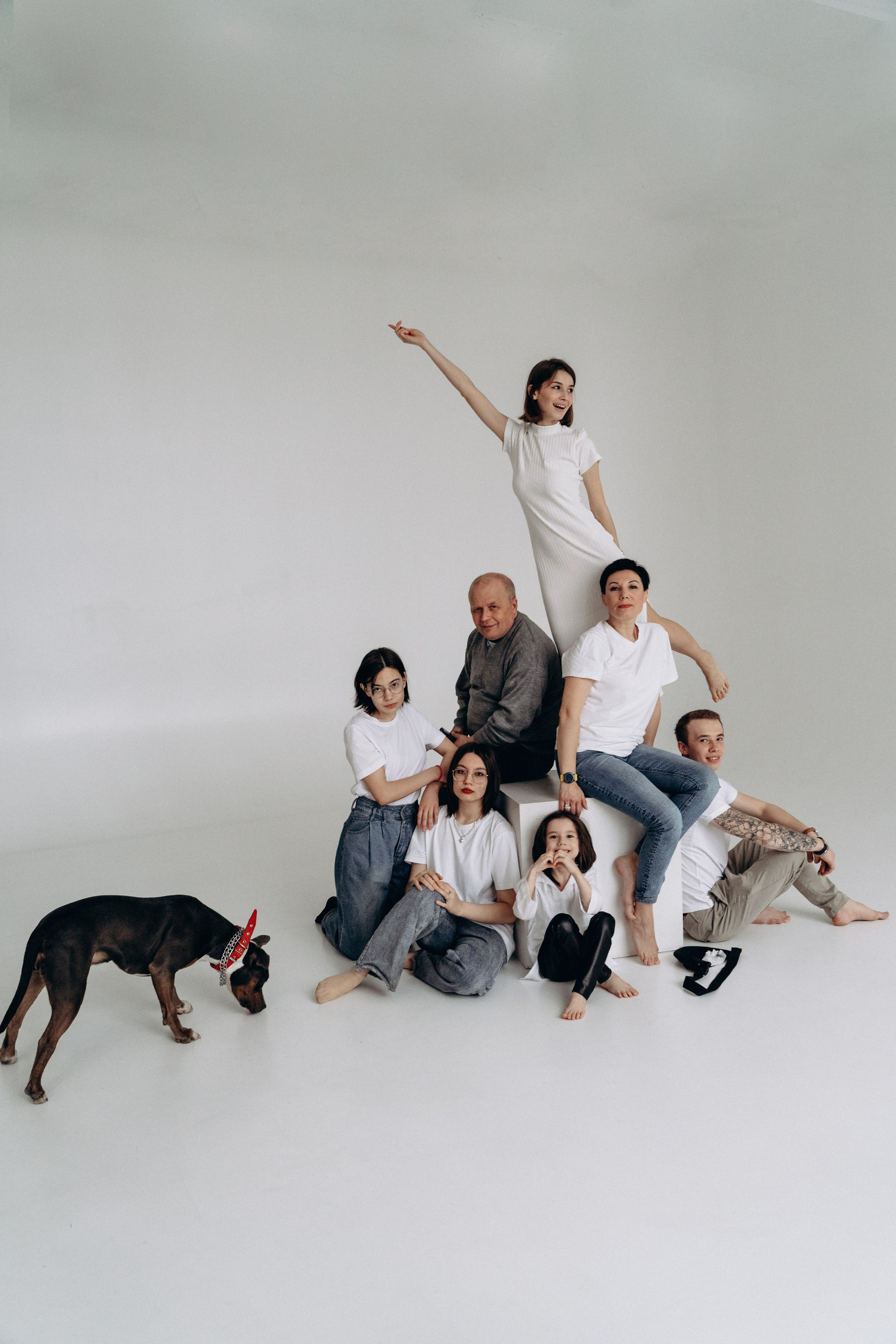 В студии. Женский и семейный лайфстайл фотограф в Уфе Лайт Альбина