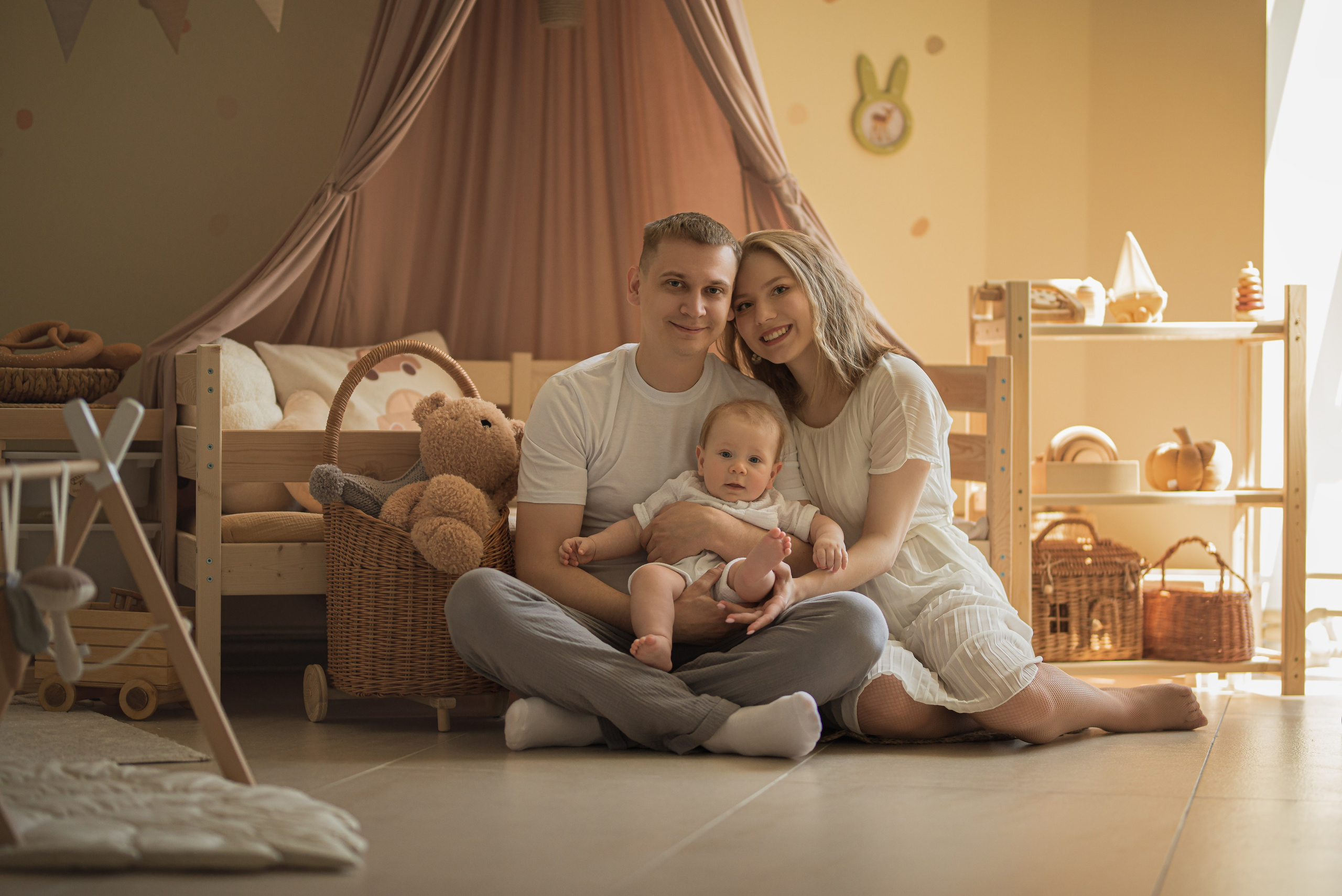 Арсению 6 месяцев. Фотограф Таинств Крещения и Венчания в г. Курске