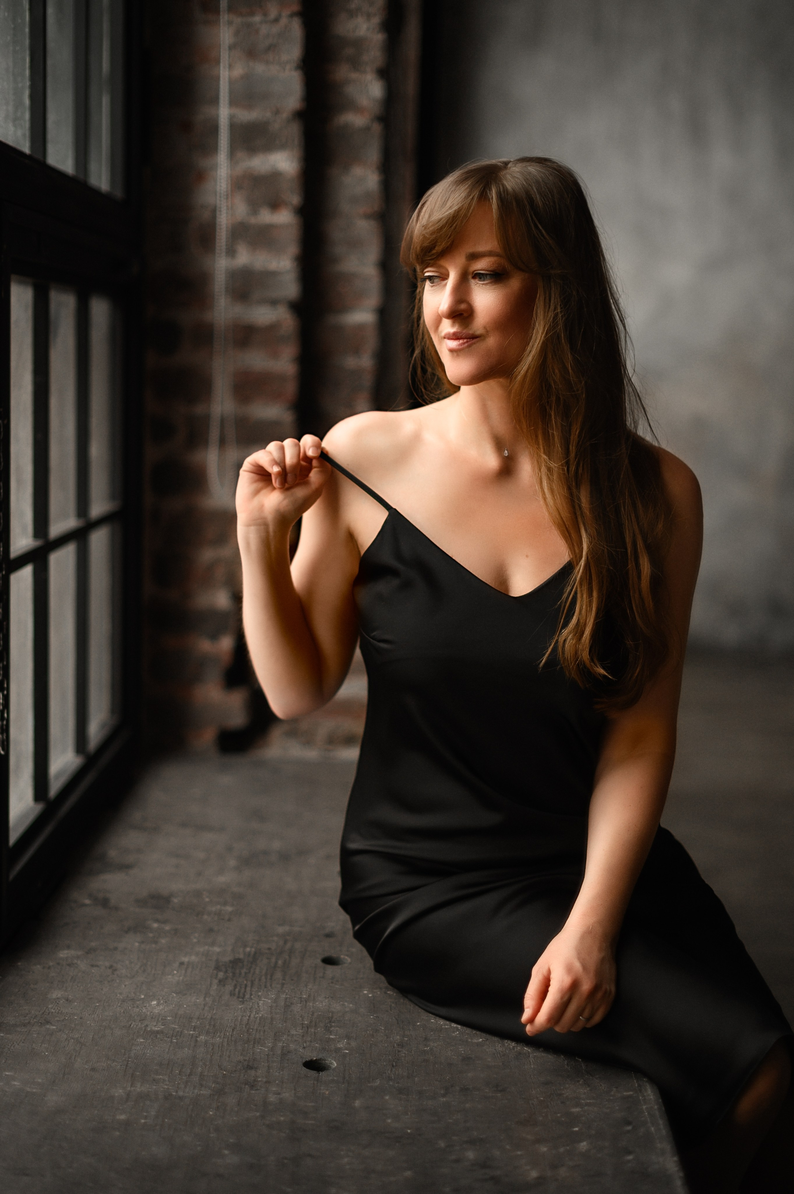 Женский портрет в низком ключе