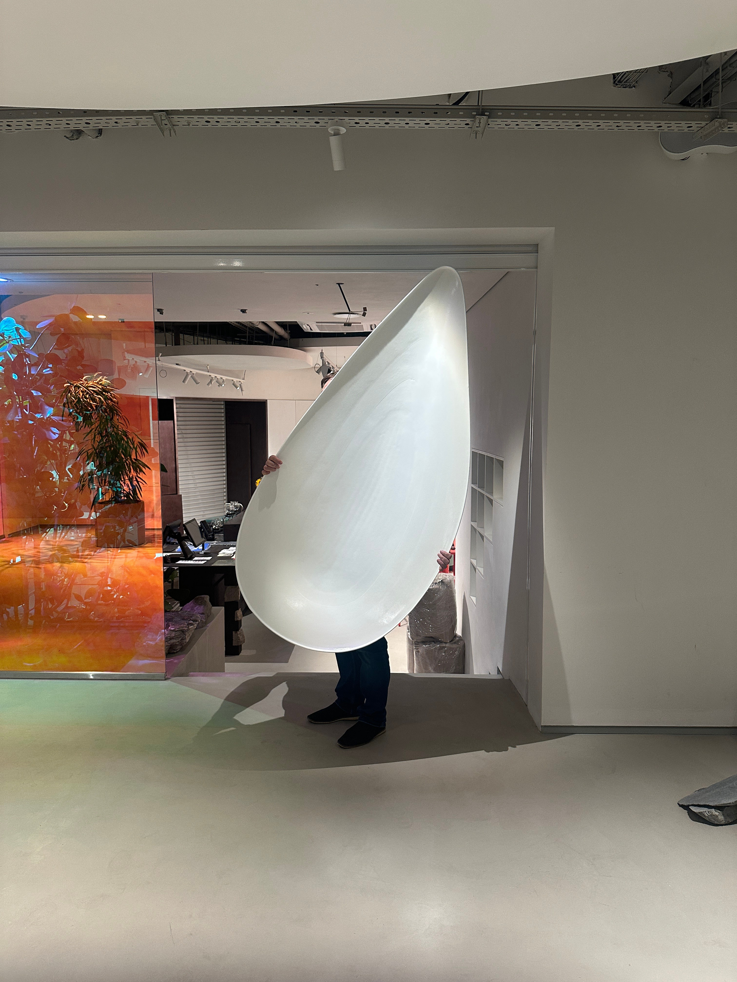 Арт объект " Речная ракушка для Нитки на Мясницкой ". 3D печать