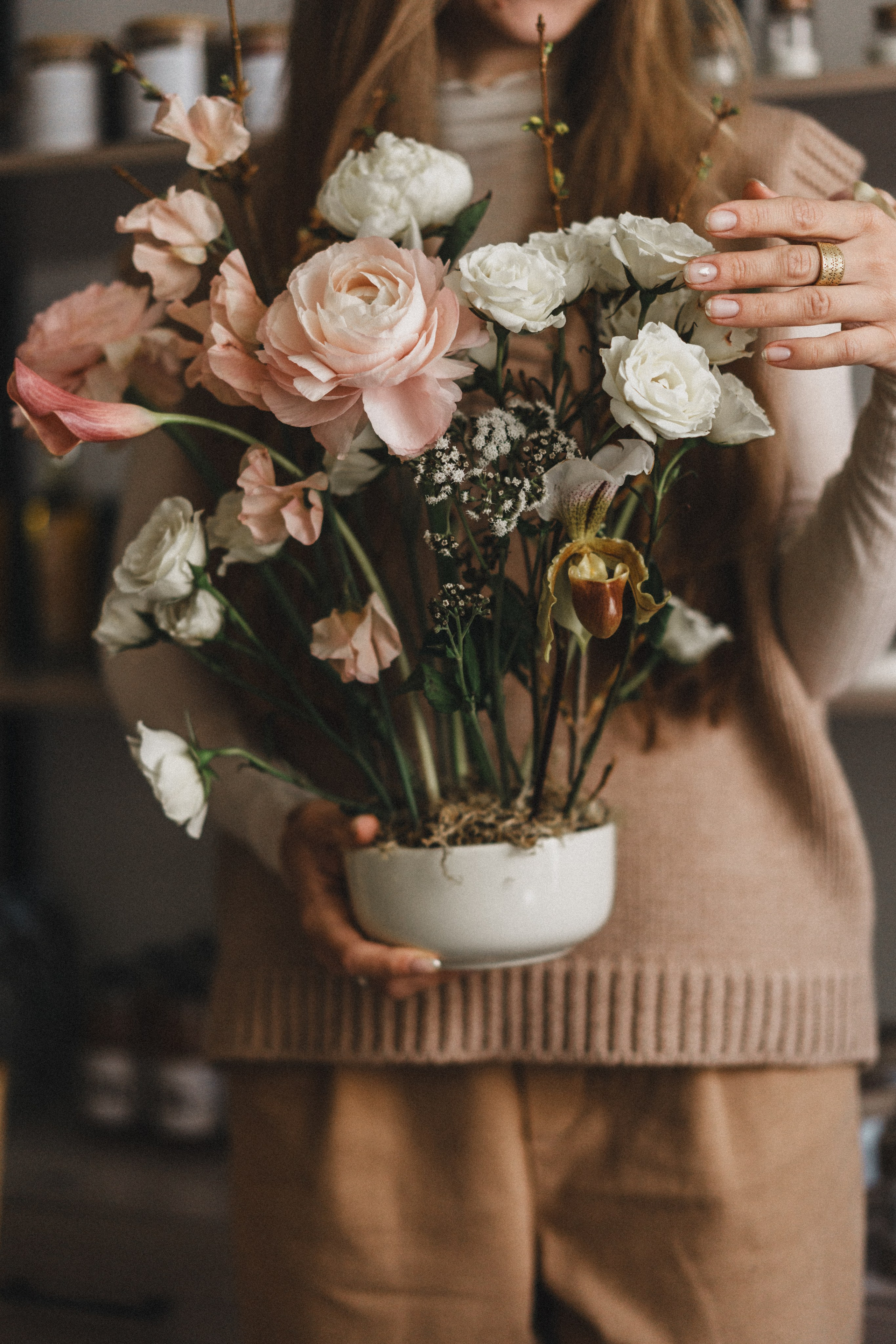 OCHEN' — цветочная встреча 14 февраля. Семейный и детский фотограф и видеограф в Москве, Серпухове и Тарусе Валерия Сорокина