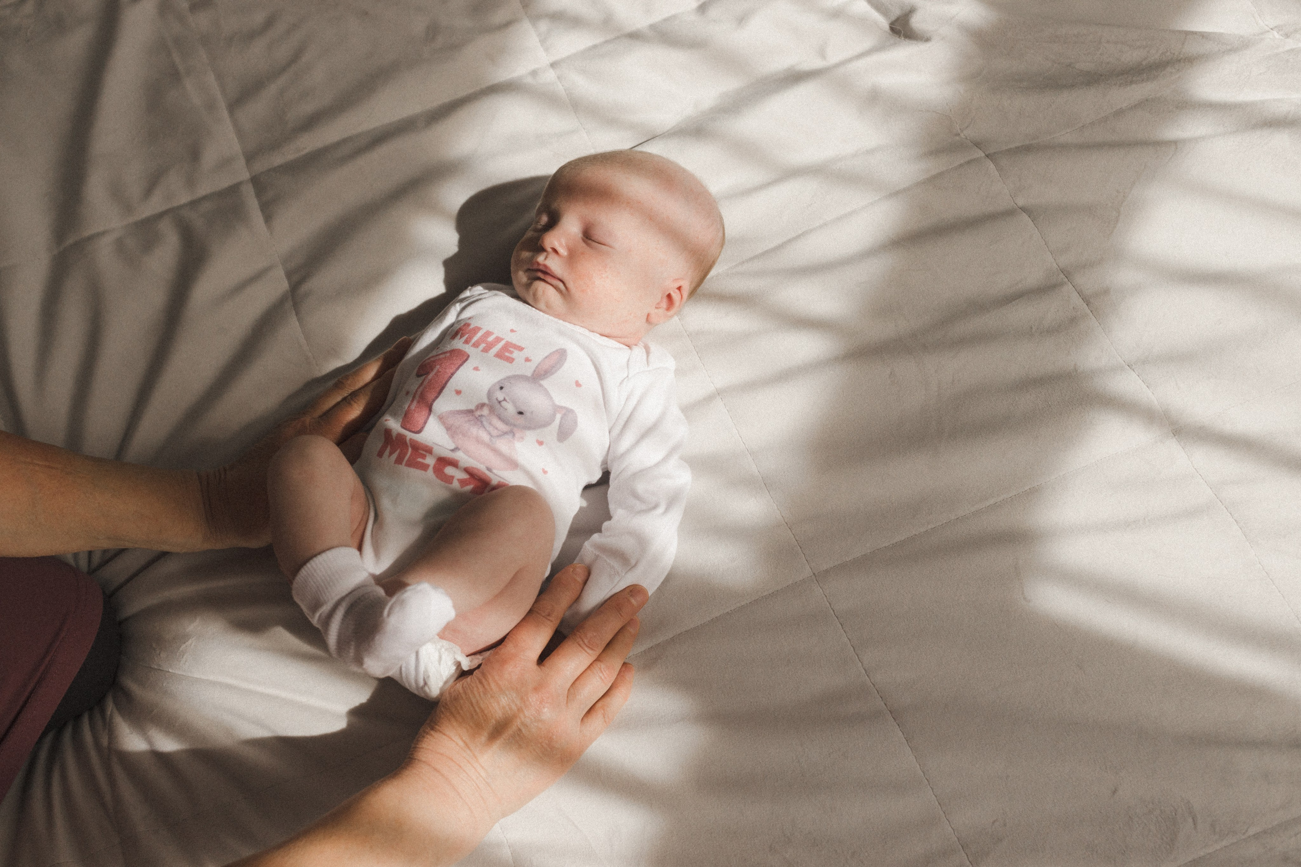 Самый первый месяц жизни. Семейный фотограф в Москве