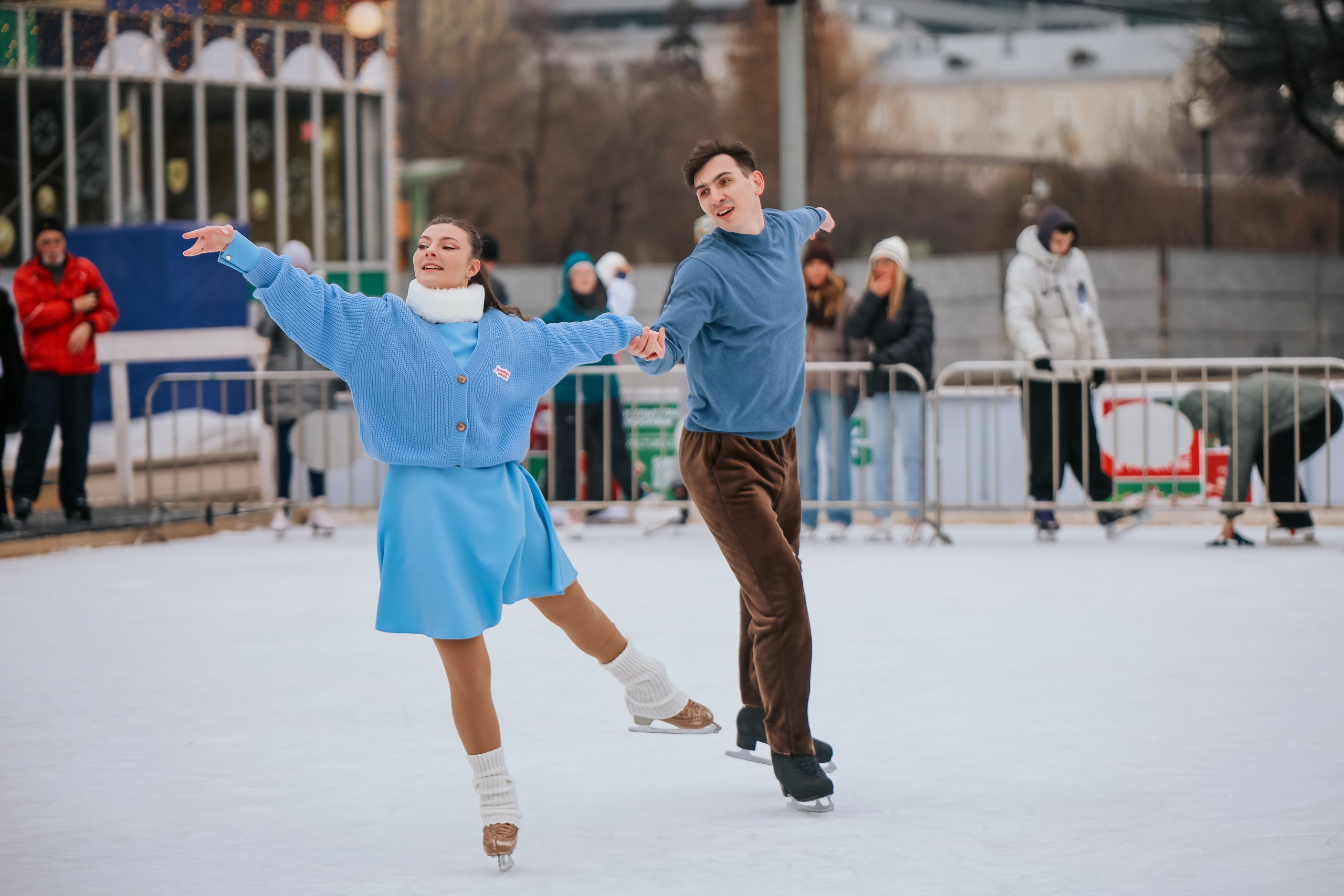 Ледовое шоу Парк Культуры проект Московское Чаепитие. Фотограф и видеограф Анна Домашенко