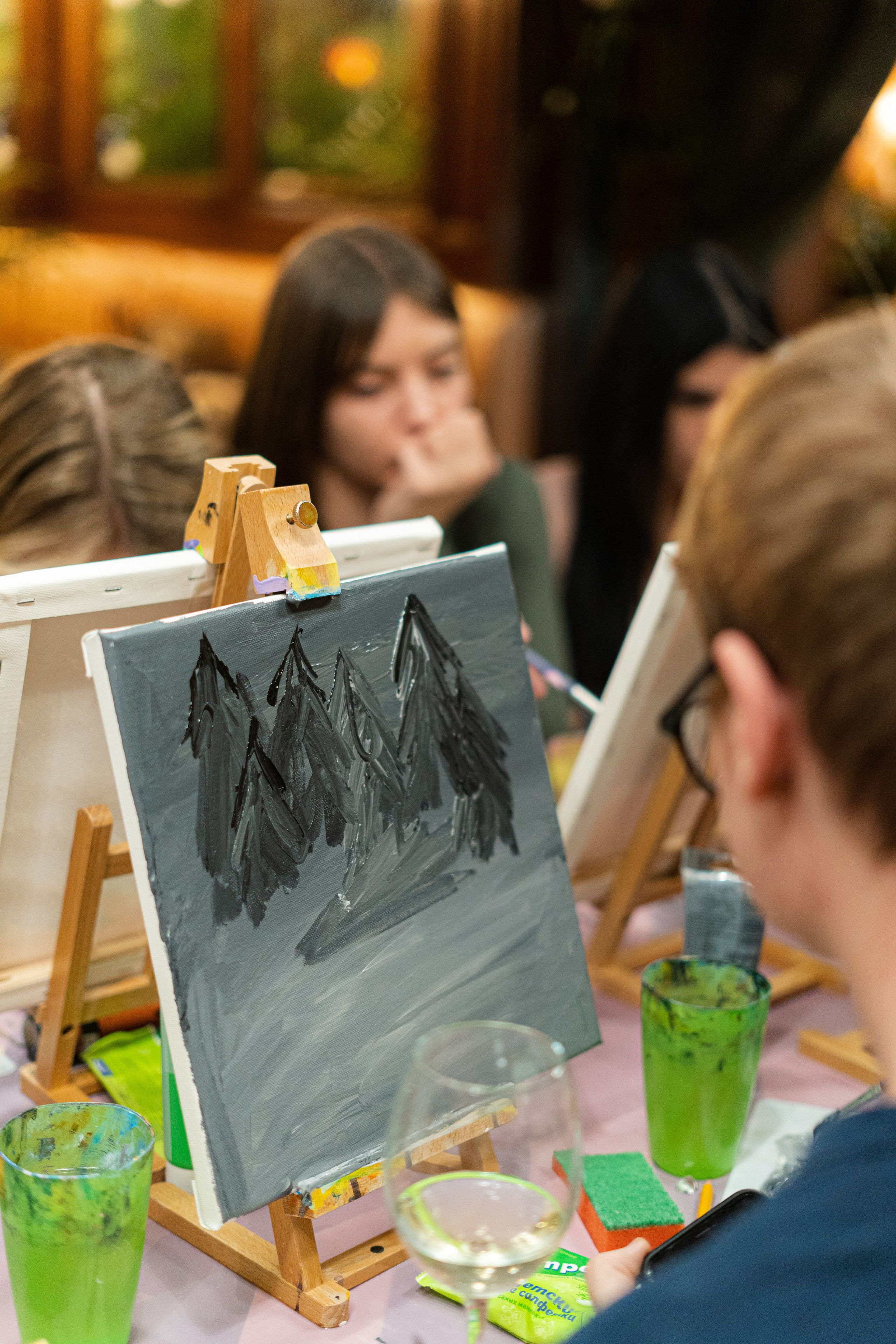 Корпоратив Teach Me Art 2. Портретный фотограф в Москве и Санкт-Петербурге Арина Чех