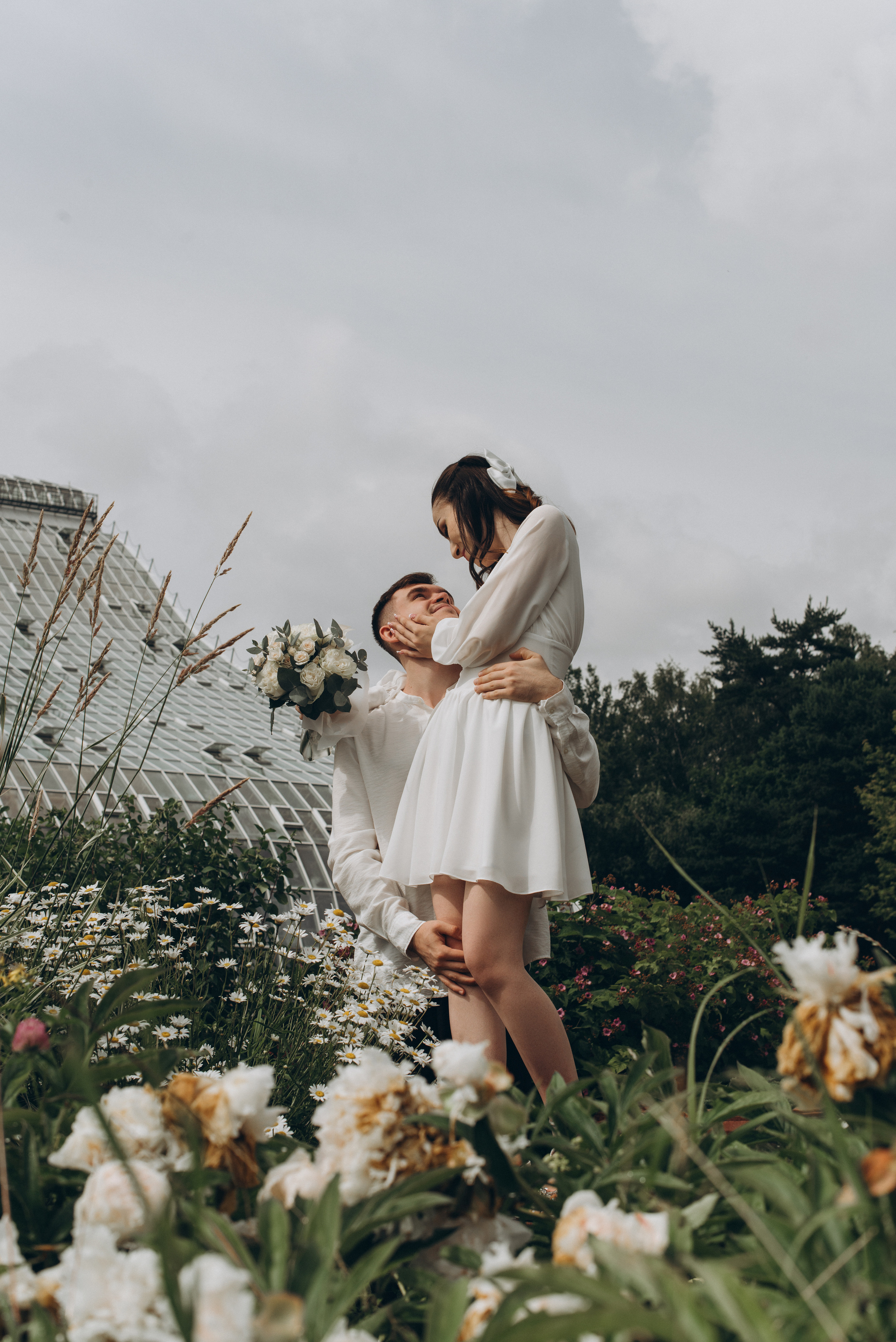 Свадьба Светланы в Ботаническом саду