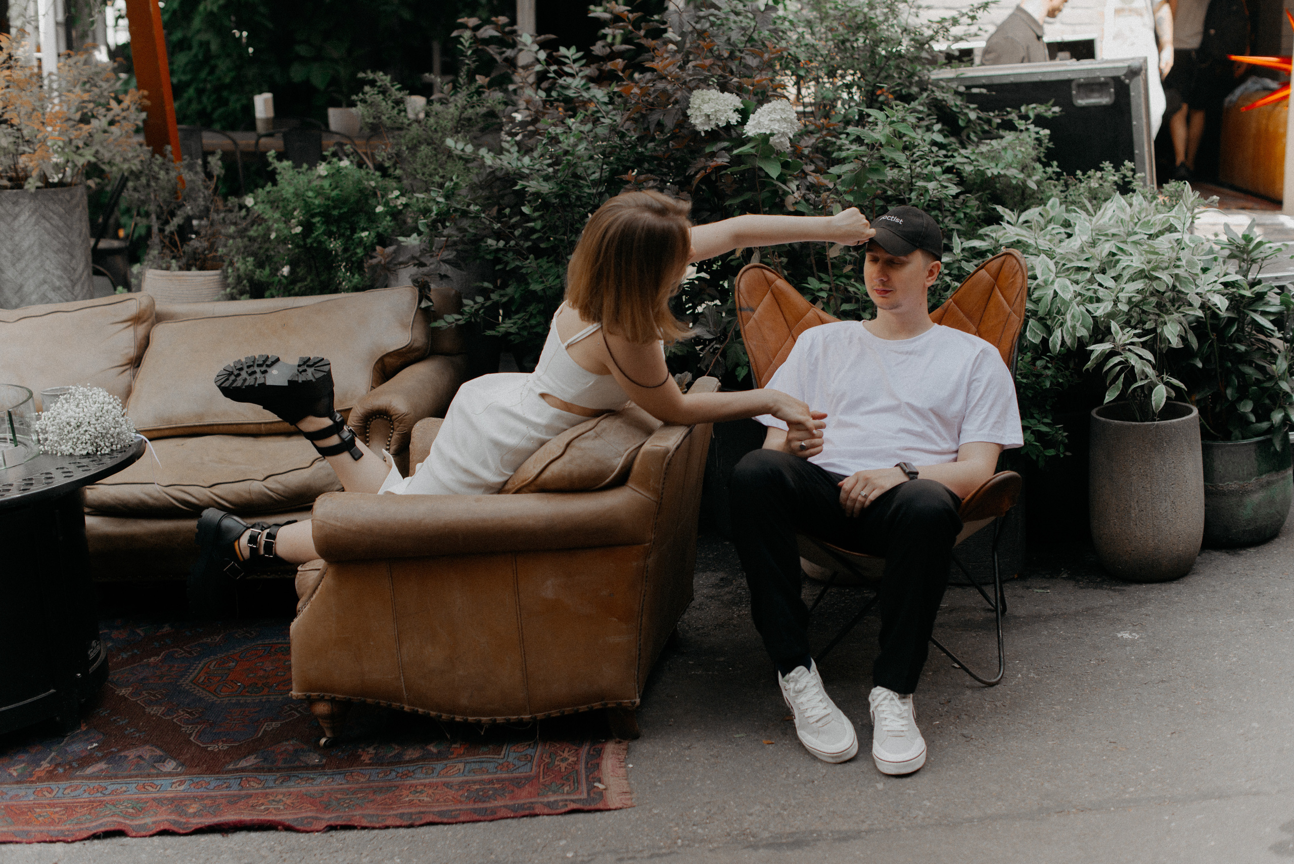 Свадьба Ксении и Дениса в ботаническом саду