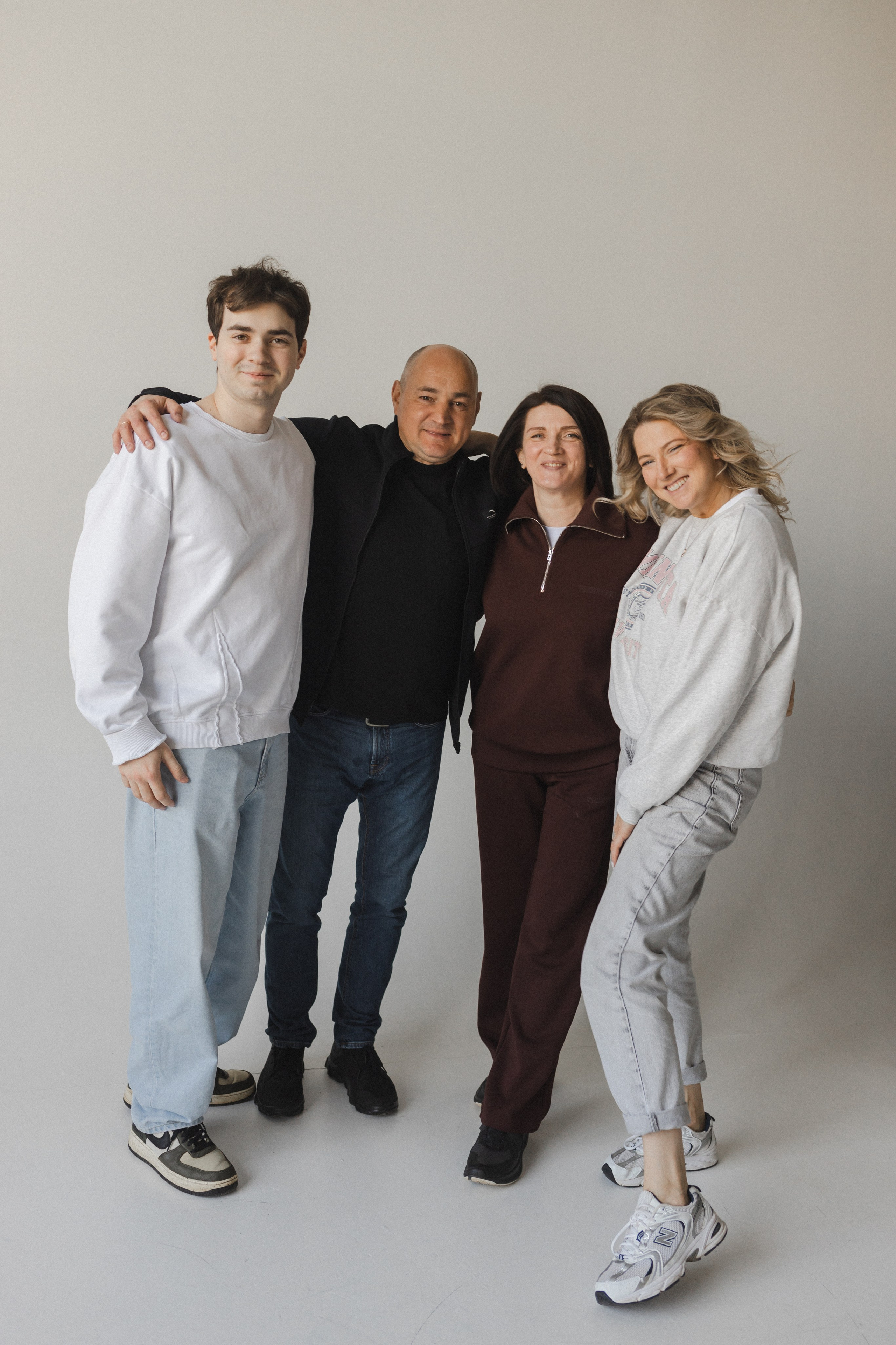 История семьи. Семейный фотограф в Москве