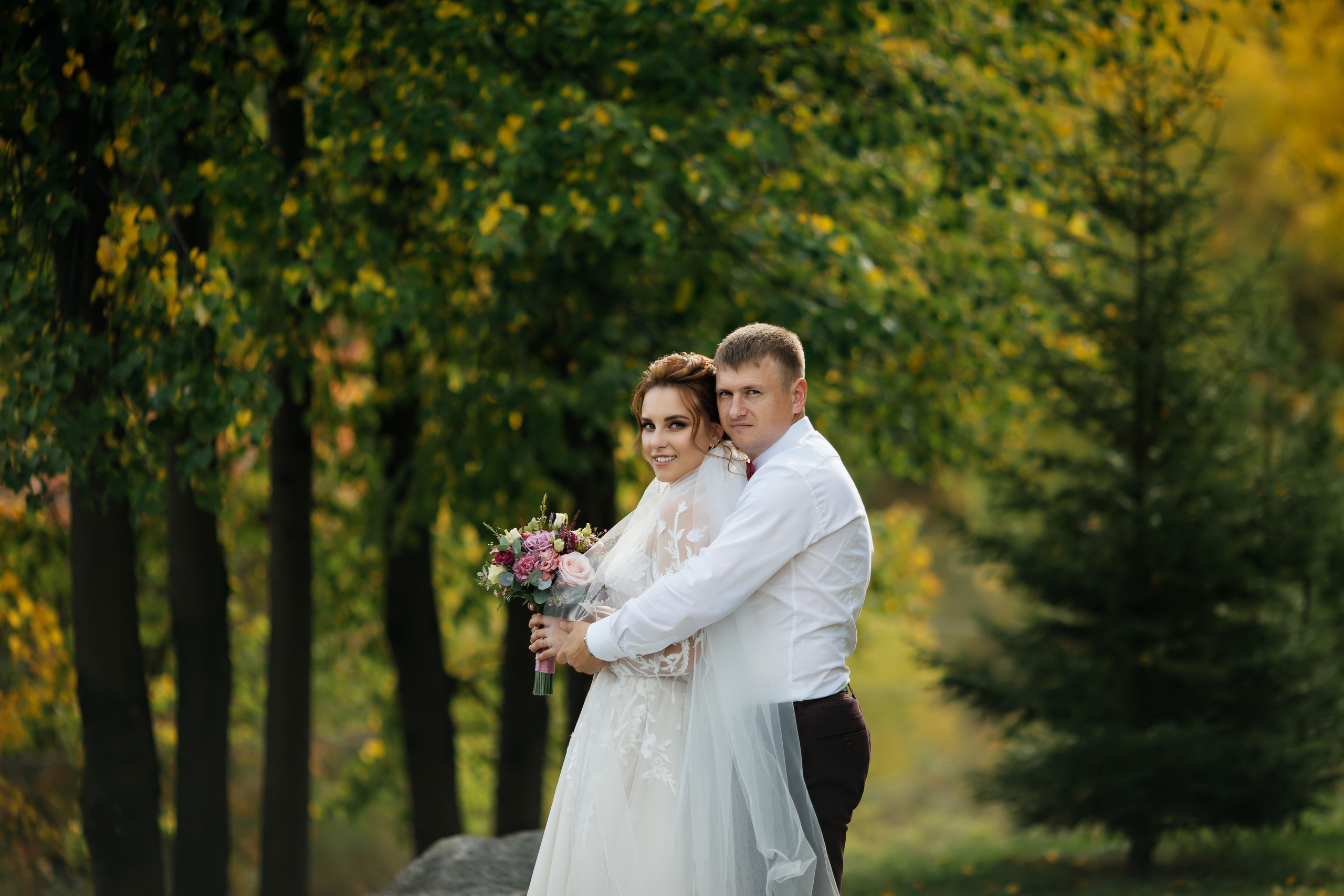 Свадебная прогулка Ксении и Максима. Свадебный и семейный фотограф Рассказова Виктория