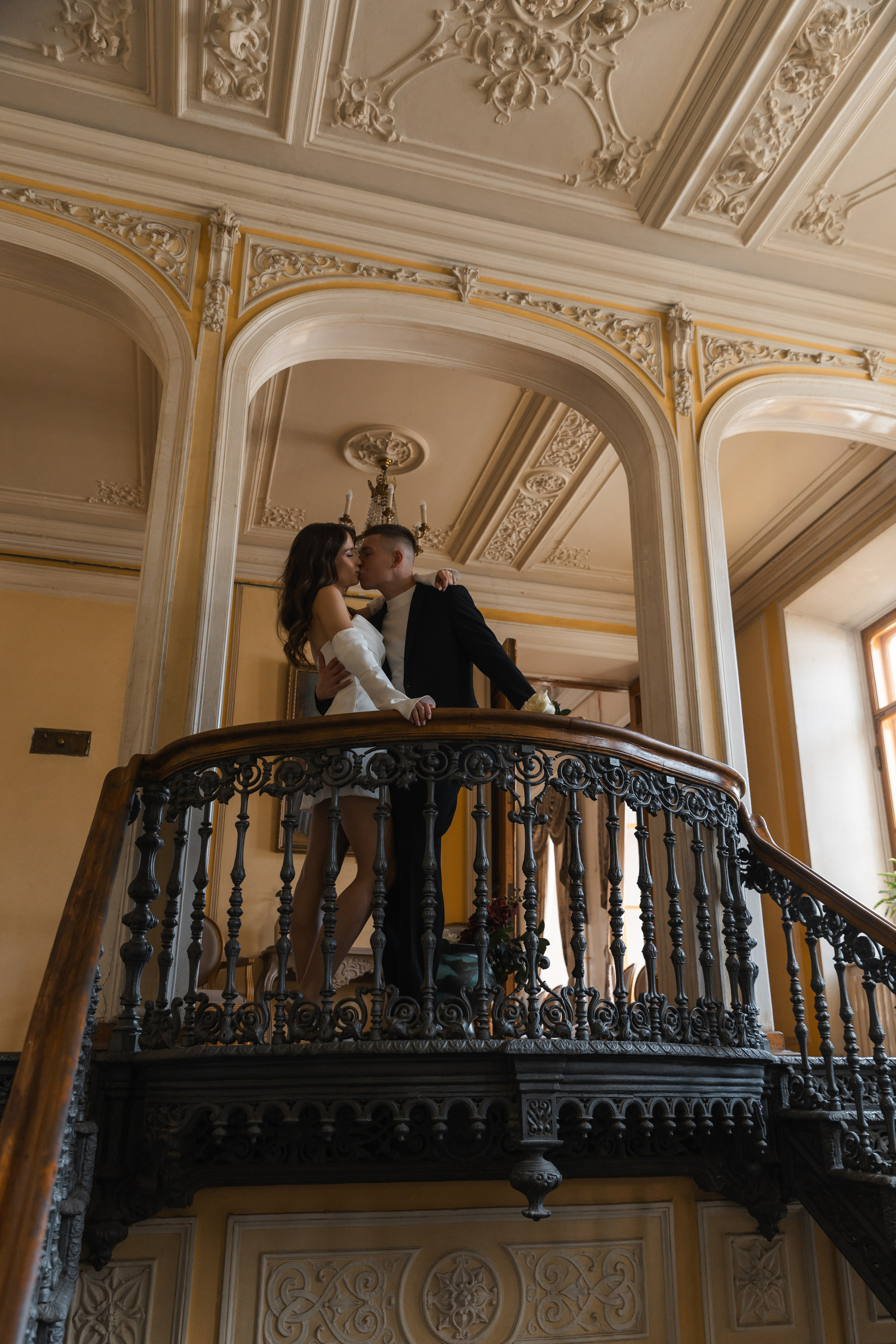 Даниил и Анастасия. Свадебная фотосессия в Библиотеке-читальне им. А. С. Пушкина. Фотограф и видеограф Анна Домашенко