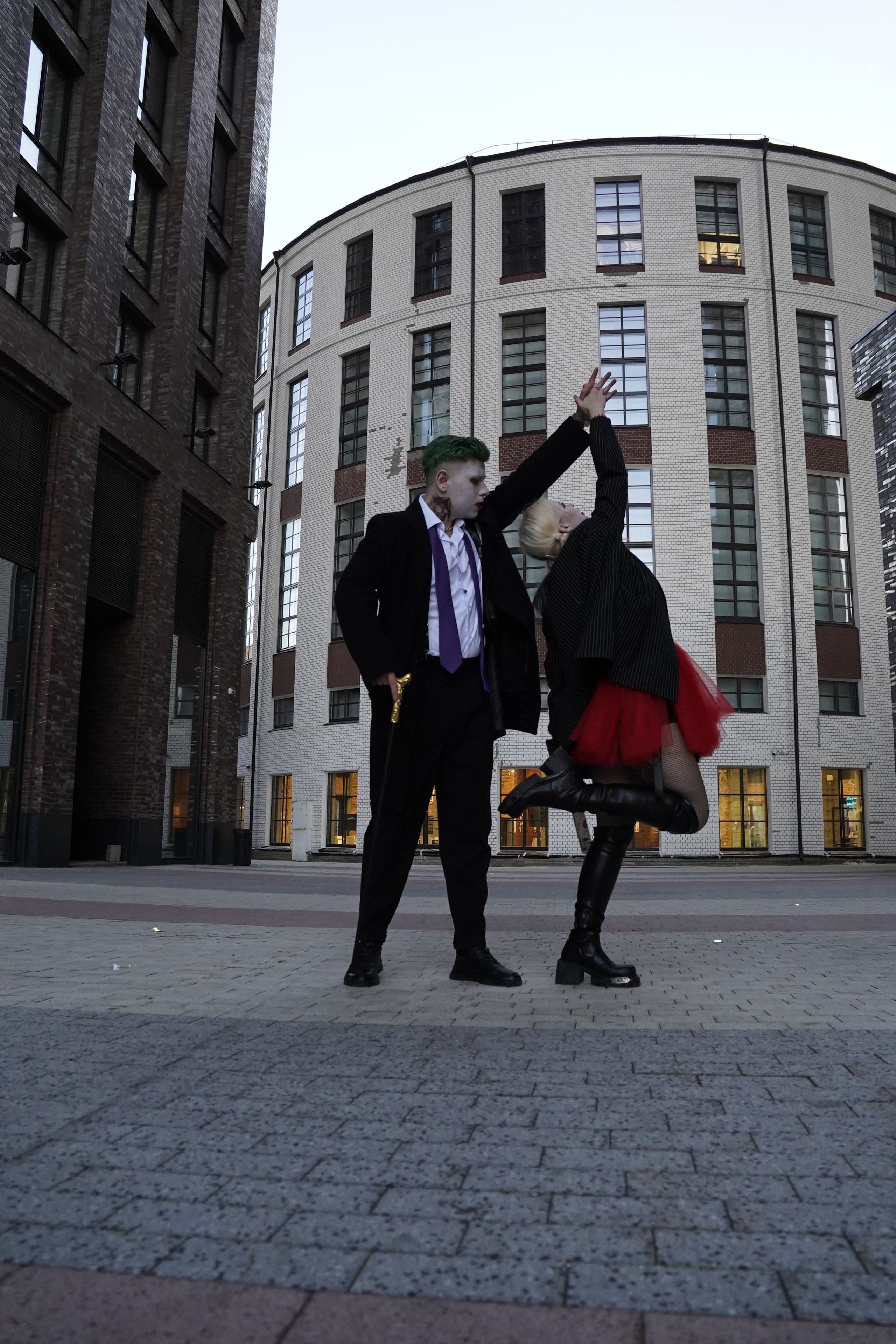 Харли и Джокер. Фотограф и видеограф Елена Суетенкова, Создание ярких воспоминаний о важных событиях. Москва, Россия, Мир