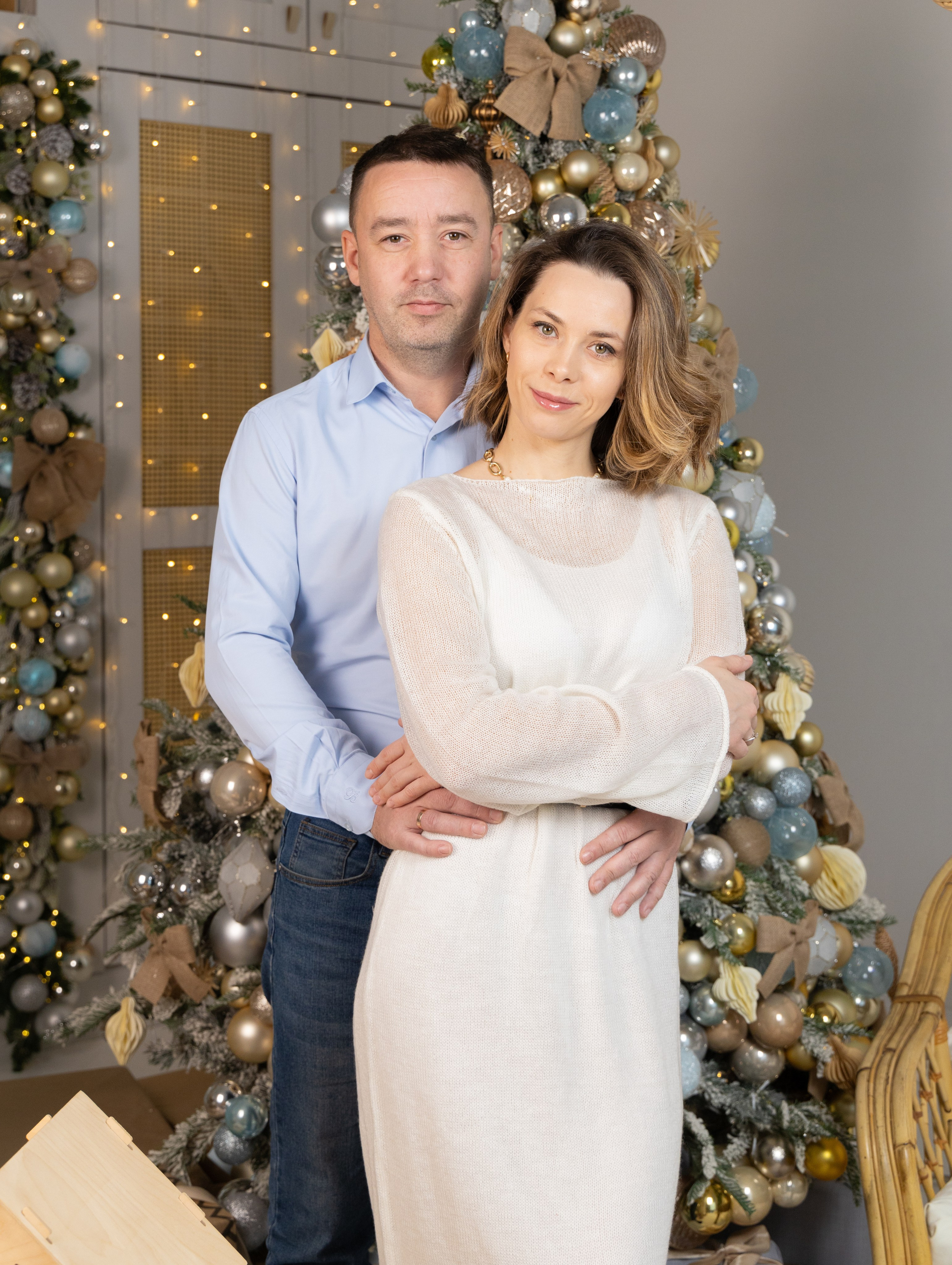 Новогодняя семейная съемка. Фотограф в Новосибирске Анна Полторацкая