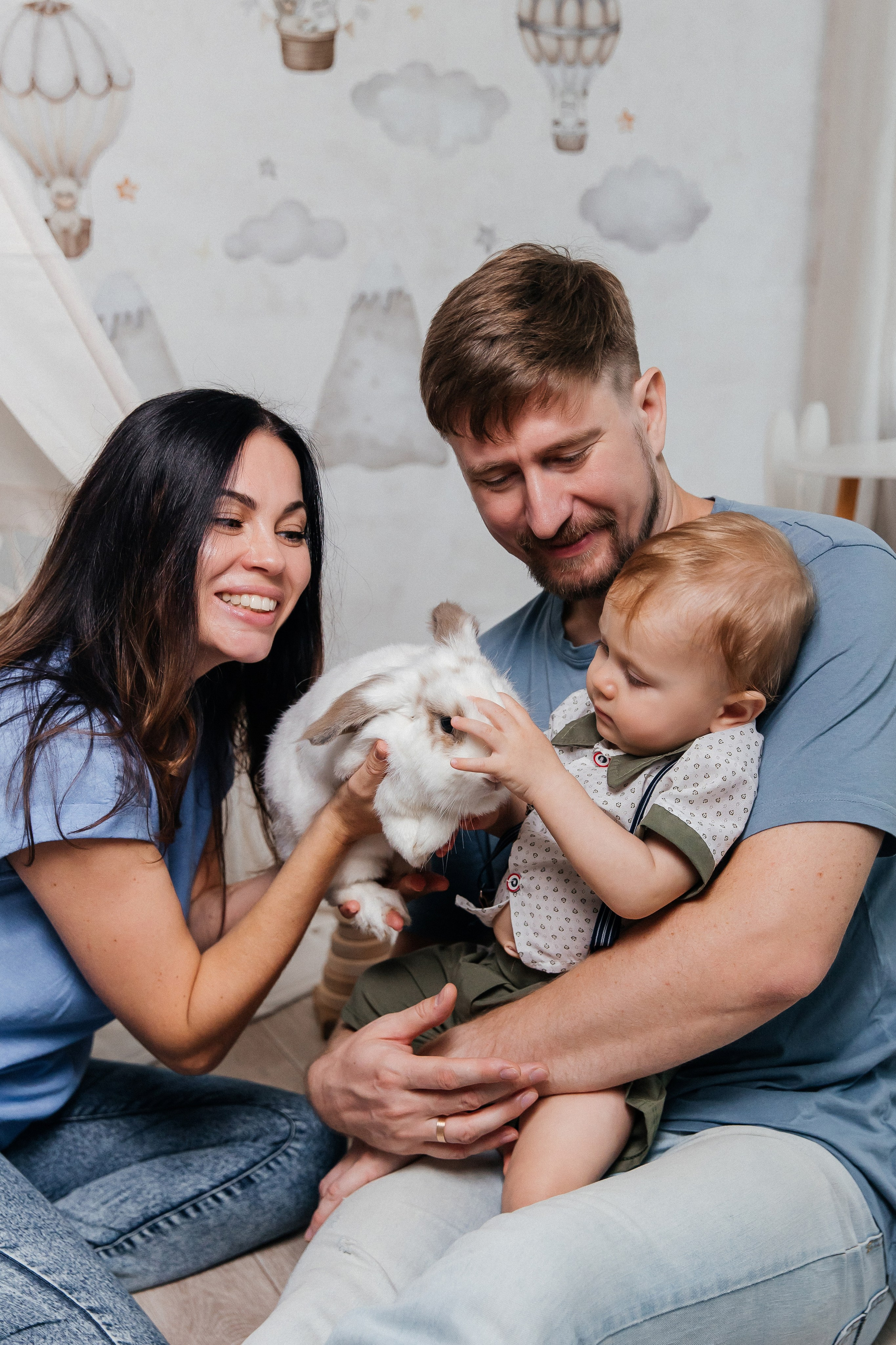 Фотосессия на 1 годик, детская фотостудия Кемерово