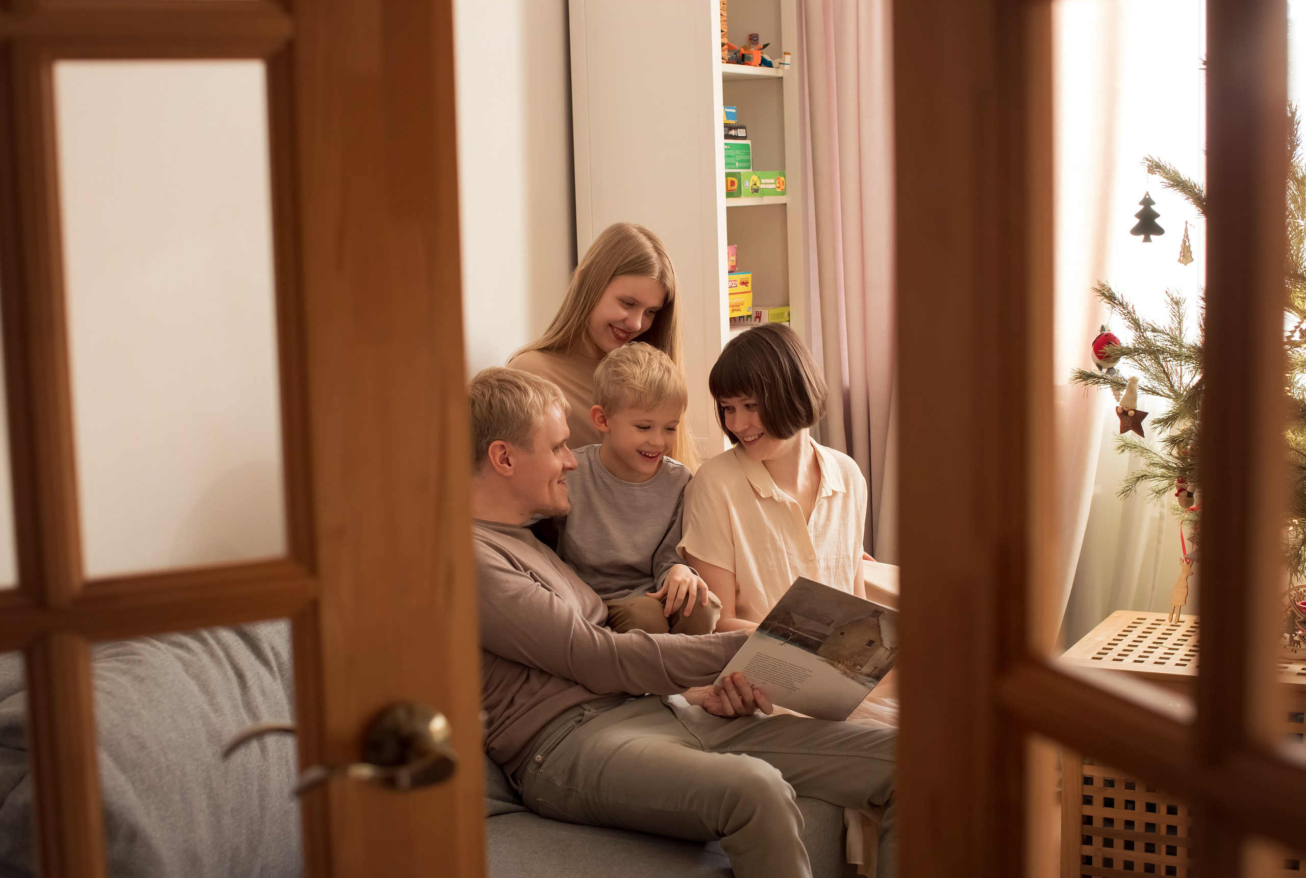 Старый Новый год. Семейный и детский фотограф в Саратове Полина Коткина