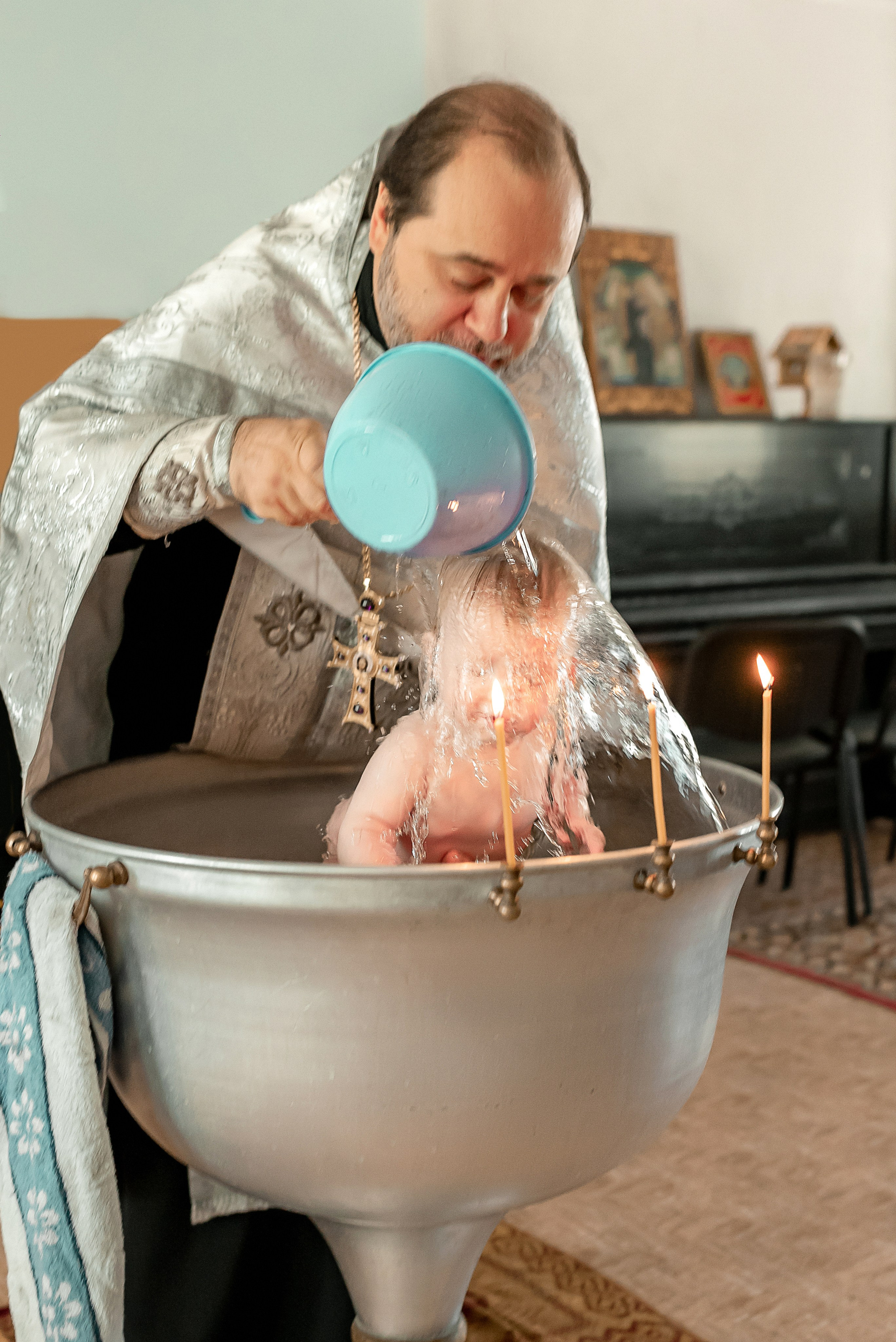 Крещение Кирилла 2024. Семейный и детский фотограф Наталья Горда