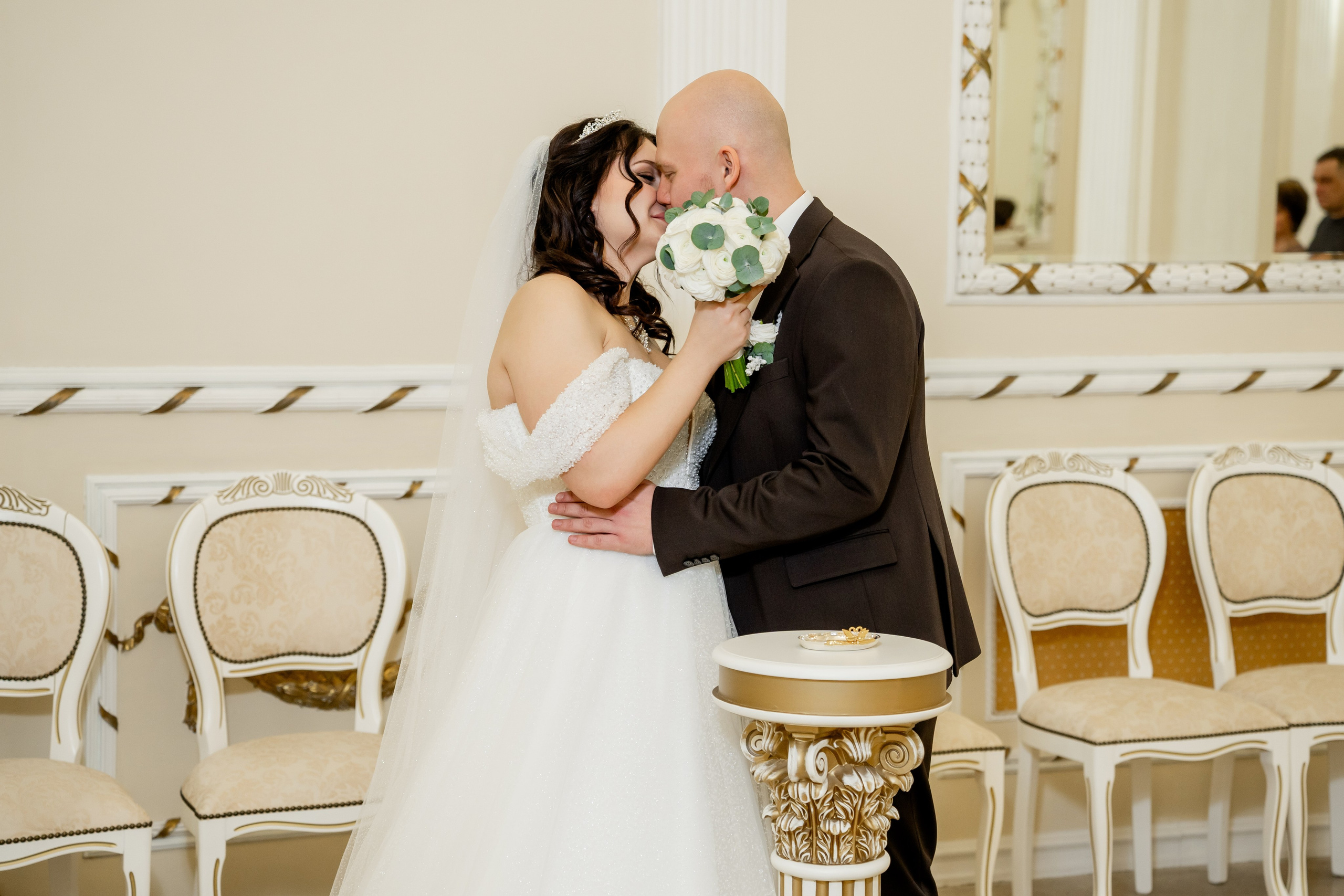 Дарина и Александр. Сборы невесты, загс, банкет. Фотограф и видеограф в Москве и Московской области Мария Вишня