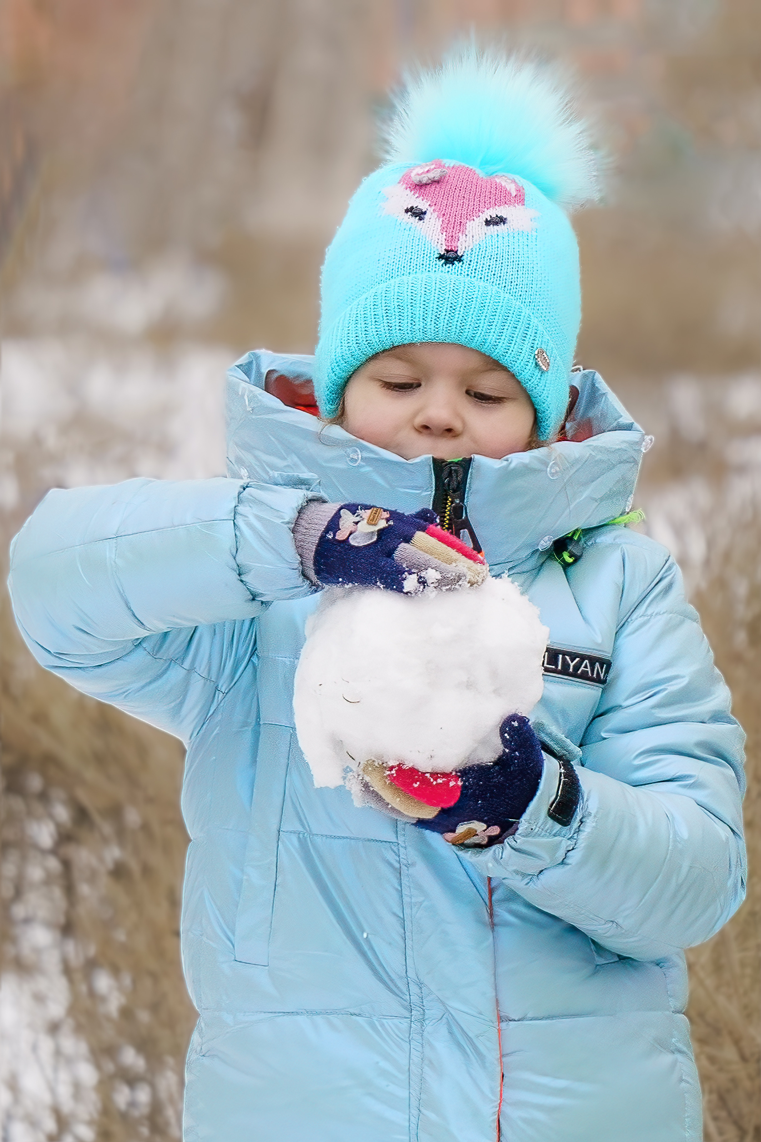 Алиса. Зимние фотопрогулки. Фотограф в РФ и ЛНР Юлия Федосеева