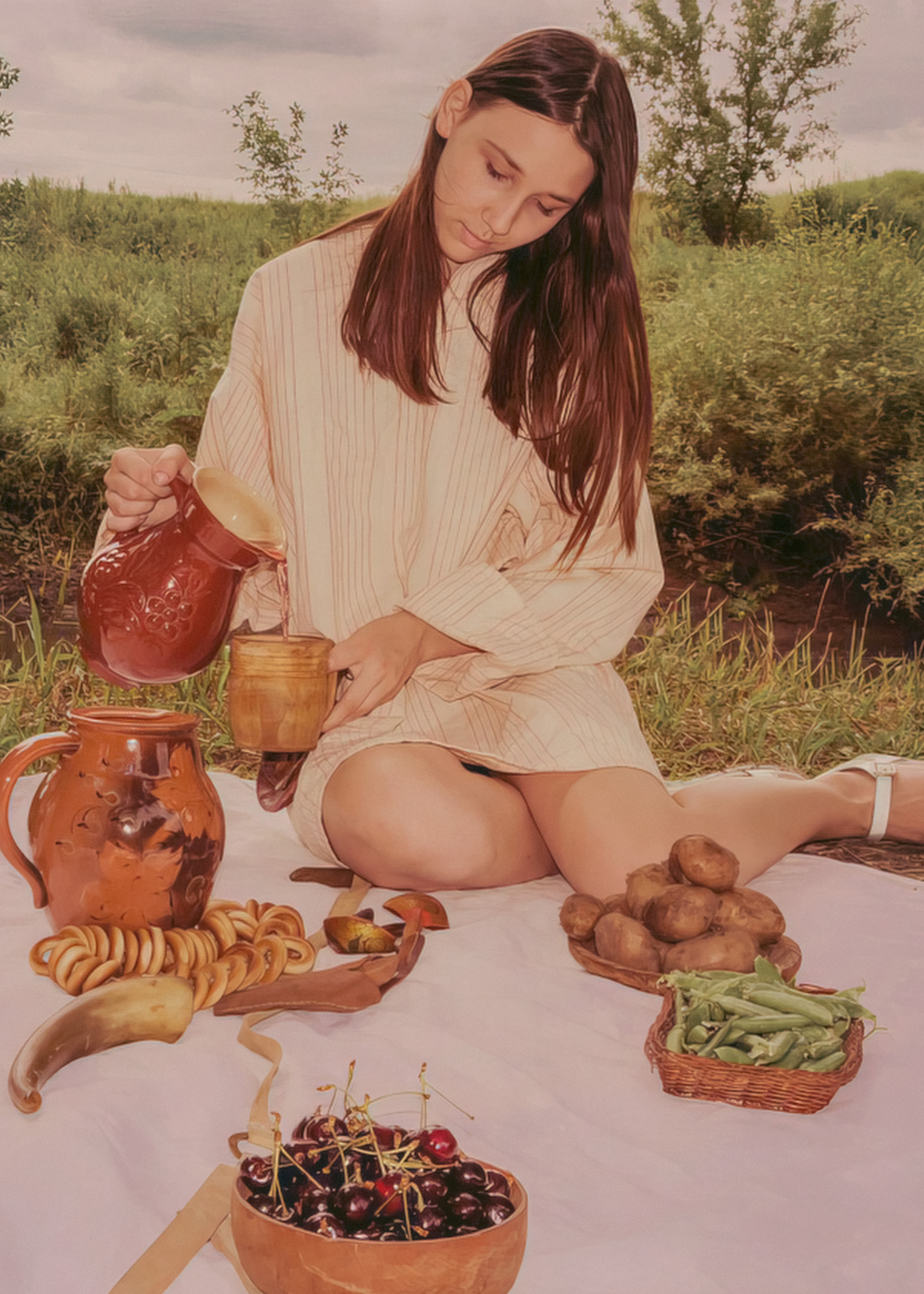 Фотосессия в стиле "Славянка". Фотограф в РФ и ЛНР Юлия Федосеева